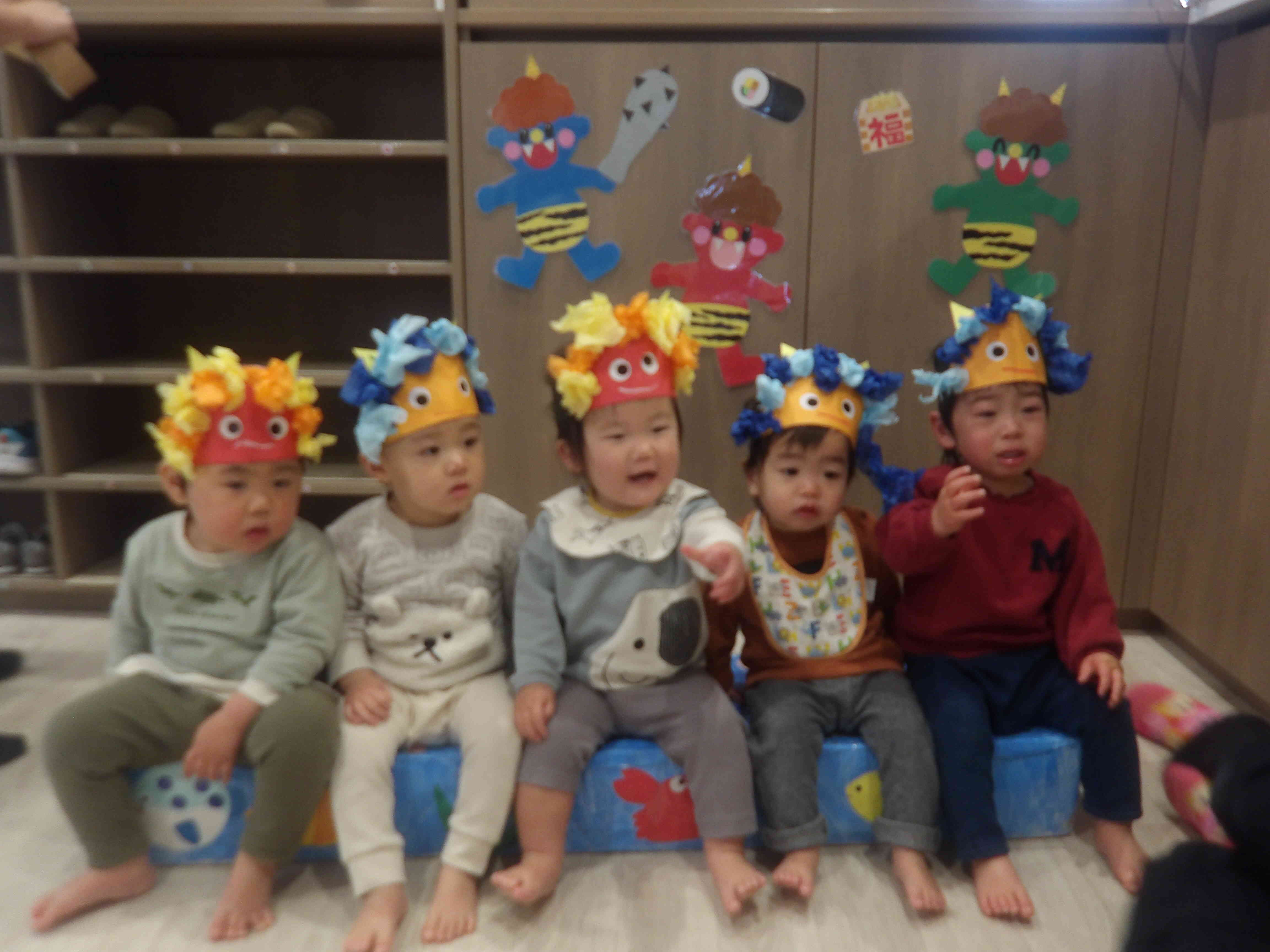 かわいい鬼さん登場！！