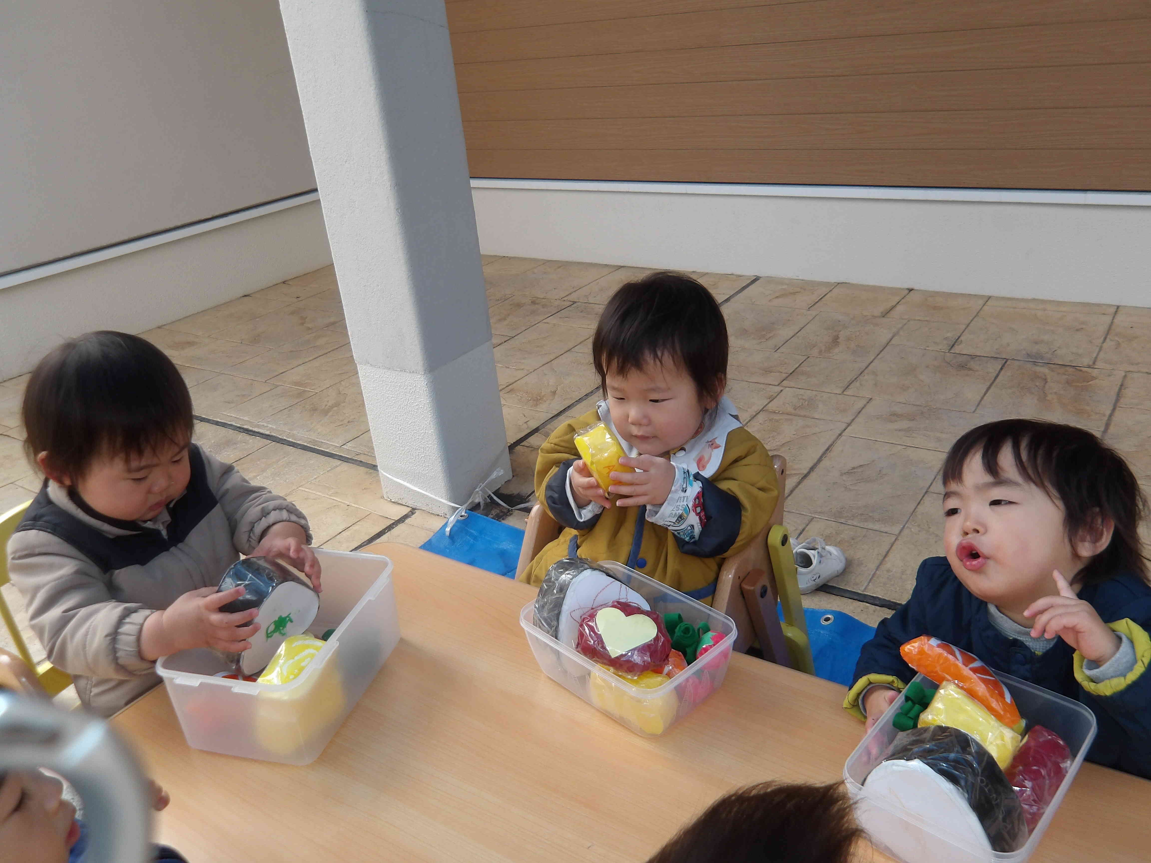 お弁当、じょうずにつくれたよ!(^^)!