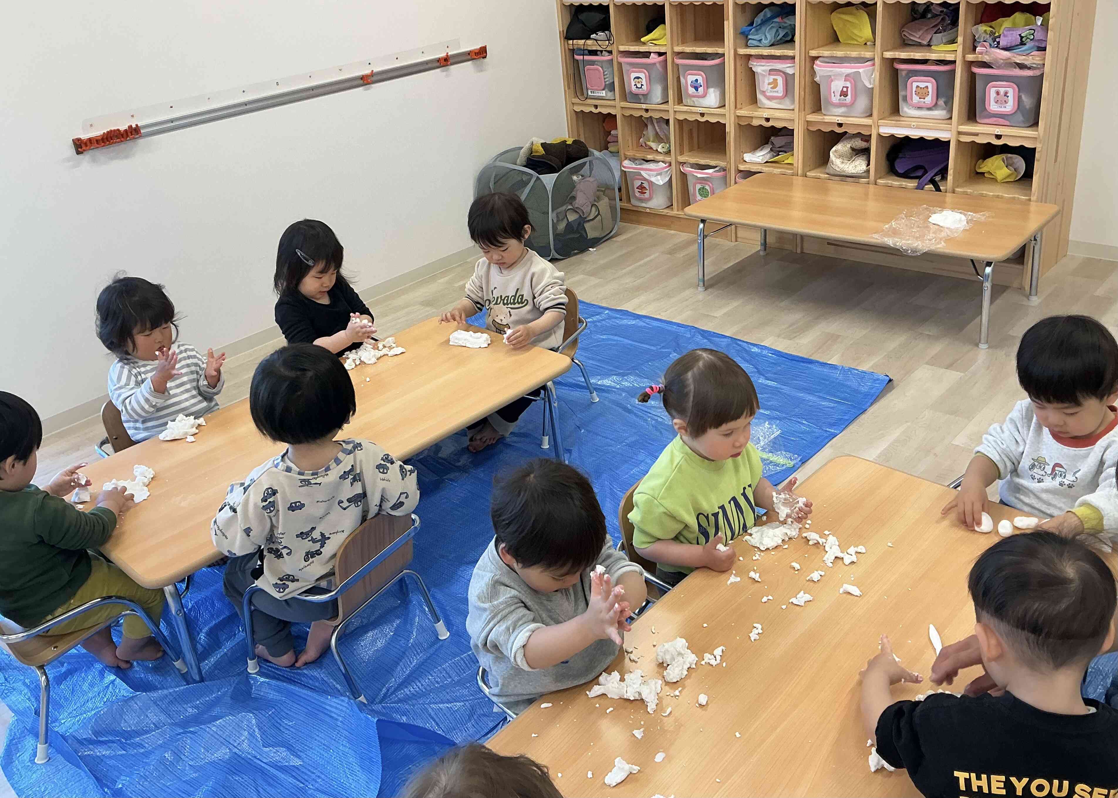 あひるぐみ♪米粉ねんど遊び