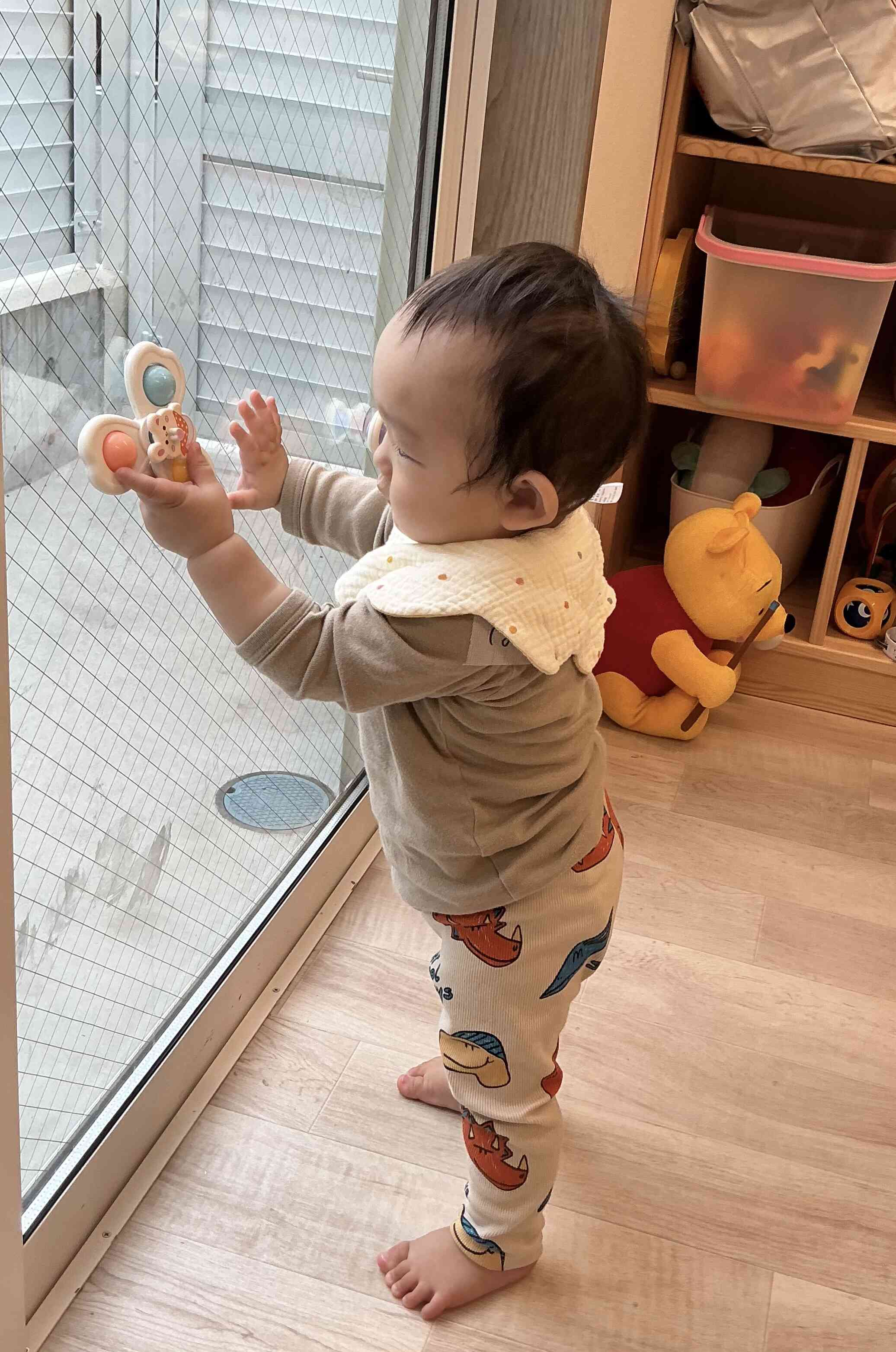 僕が上手に遊べるおもちゃなんだ〜
