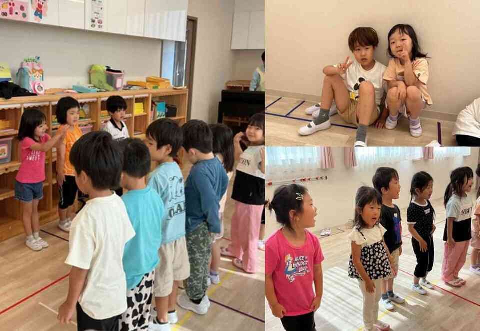 【終わりの会】みんなで今日の振り返りをします。明日も元気に来てね!