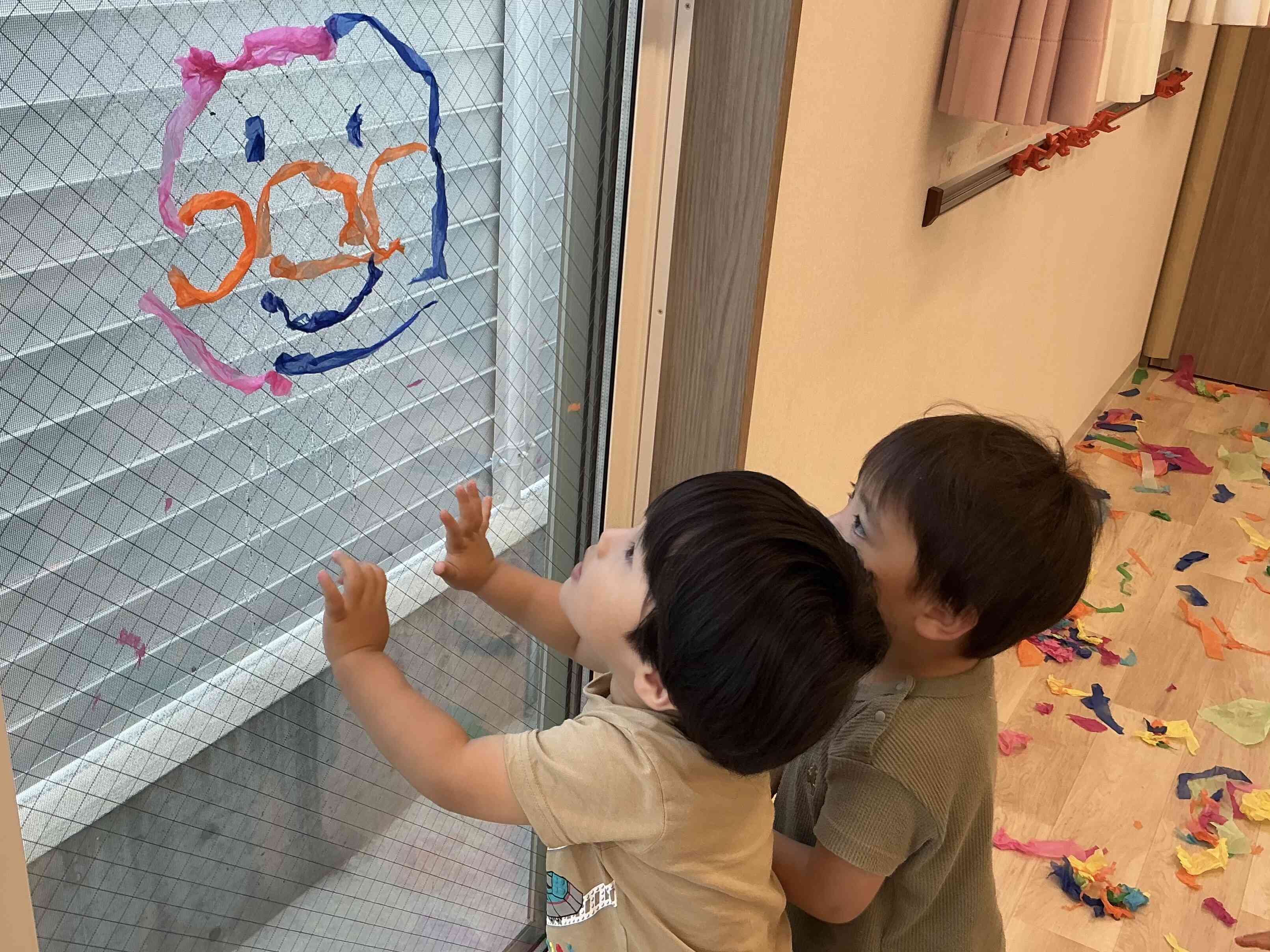 うわーすごい!くっついてる!