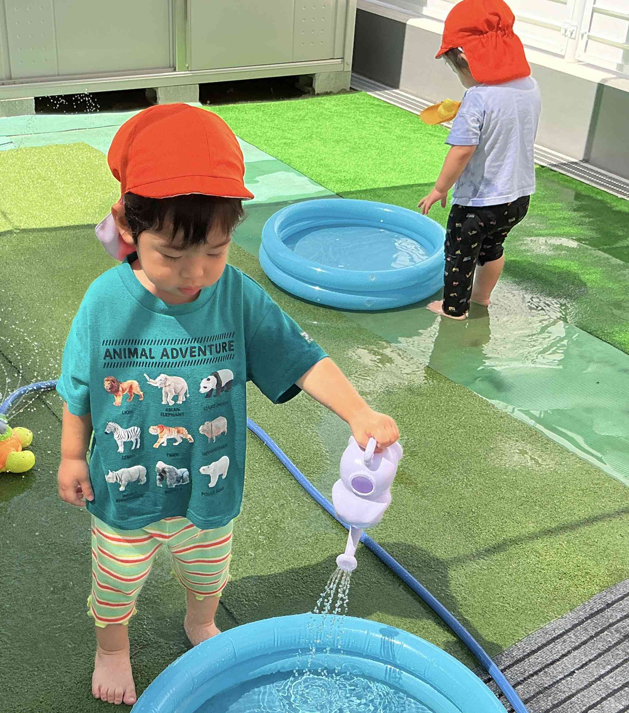 お気に入りのぞうさんジョウロ♥️