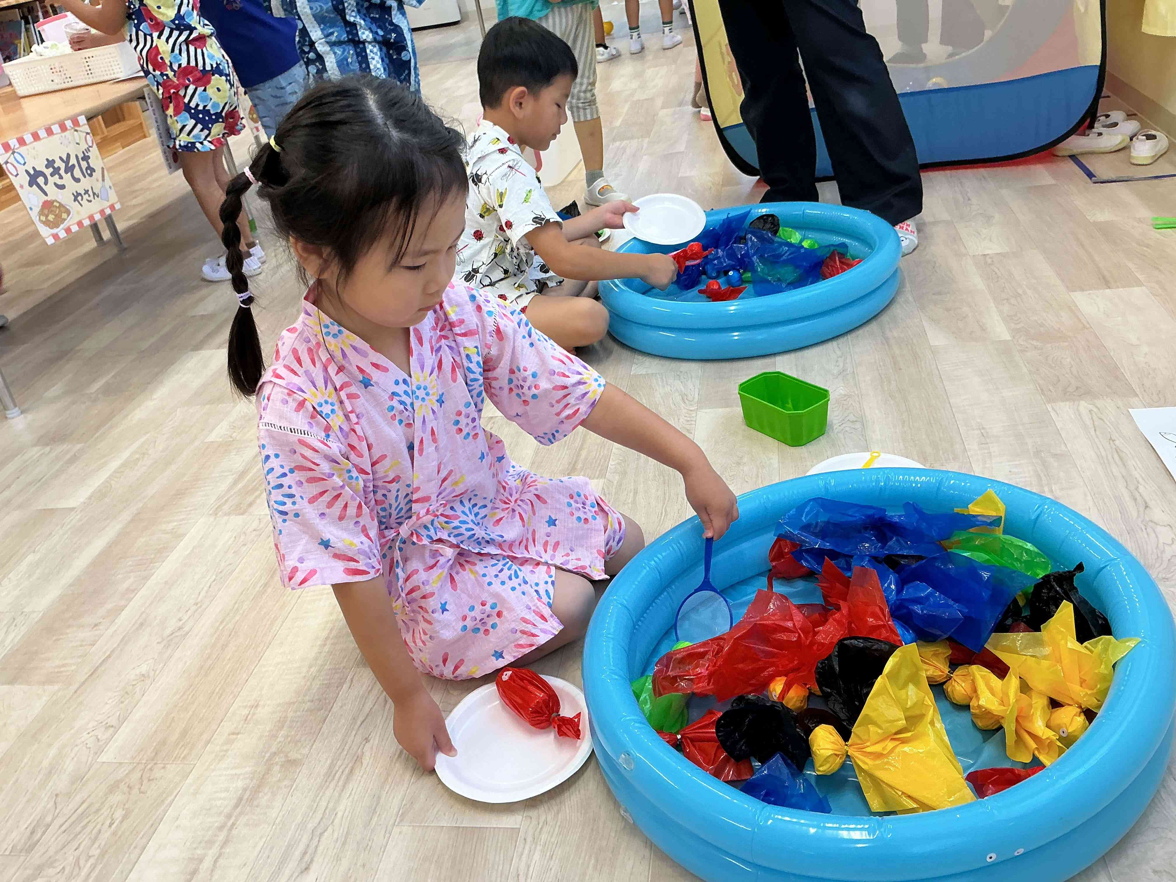 （4歳児）夏祭りがあったよ！！