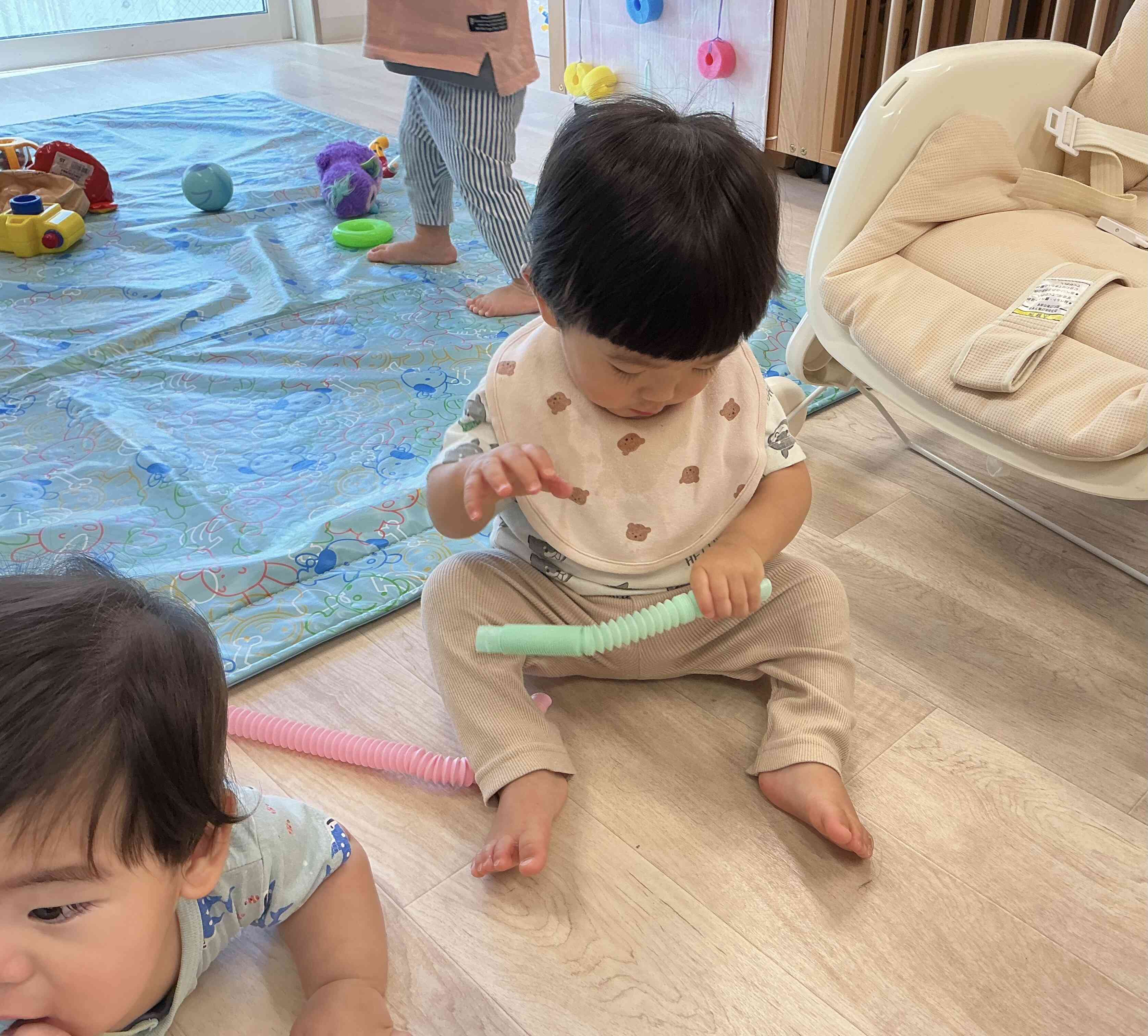 0歳児　最近のひよこぐみの流行は？？