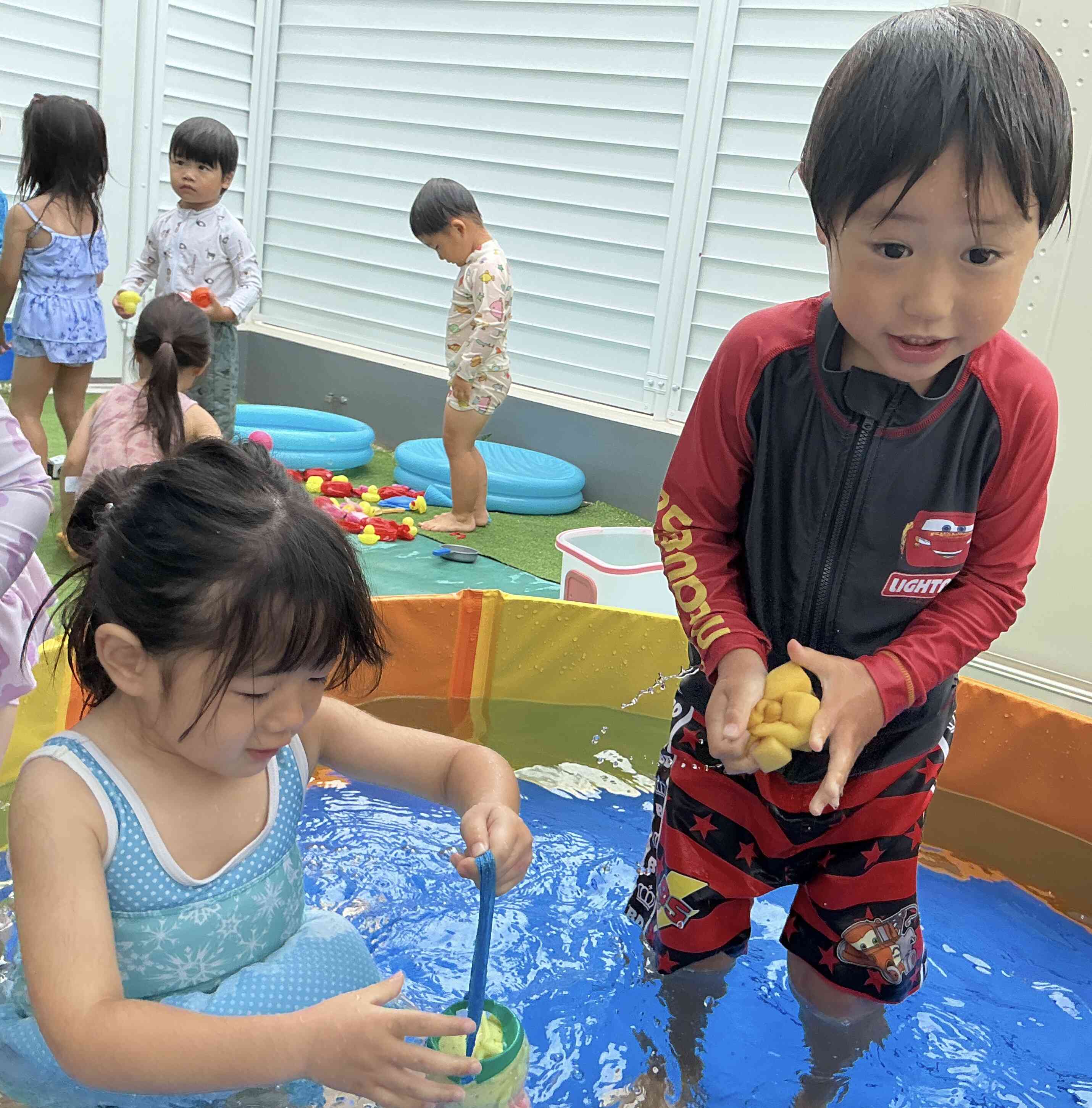 8月のりす組の様子です！