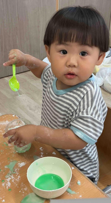 スプーンで、上手にすくえるよ!