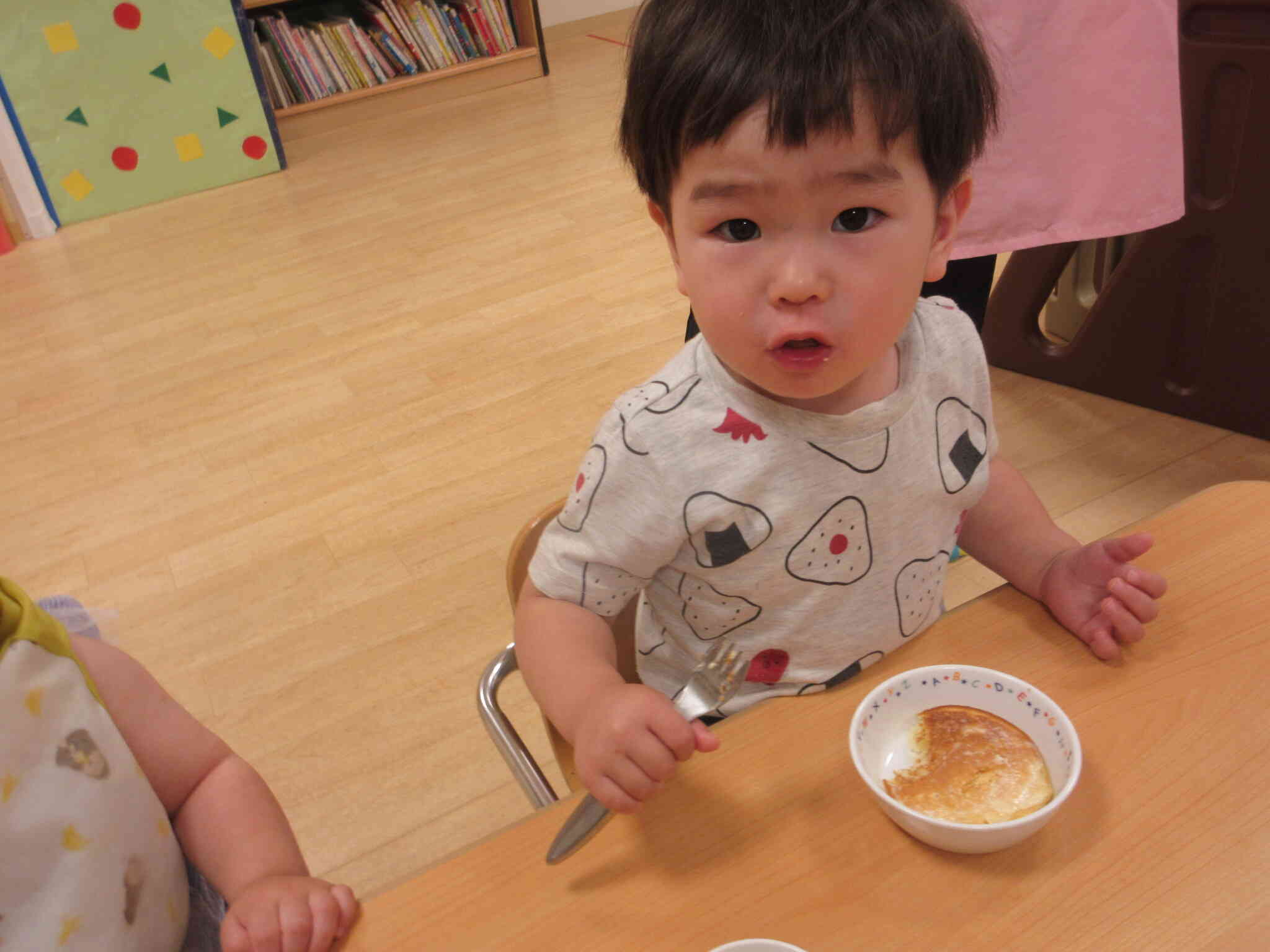 絵本と仲良くなれる食育活動
