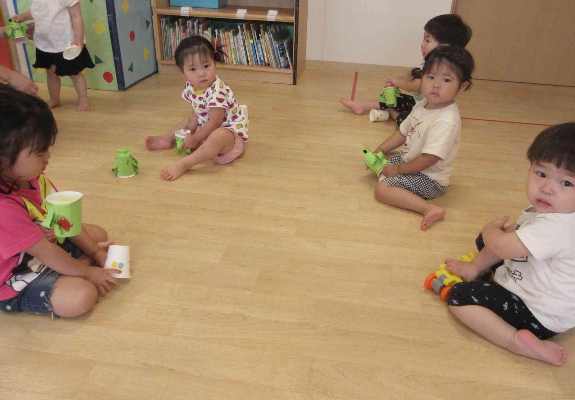 それじゃあ、かえるさんで遊んでみよう！