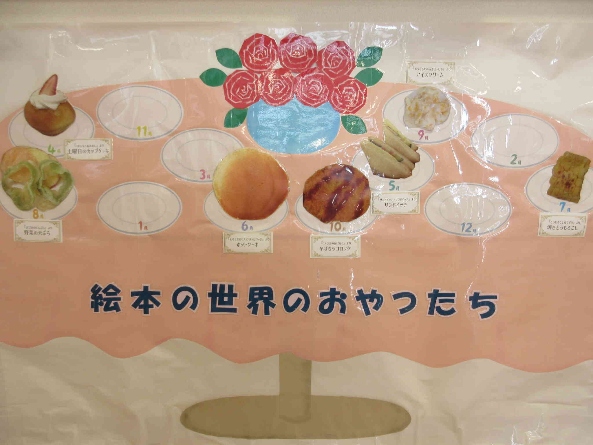 食育活動「絵本の世界のおやつたち」～第7回「14匹のかぼちゃ」～