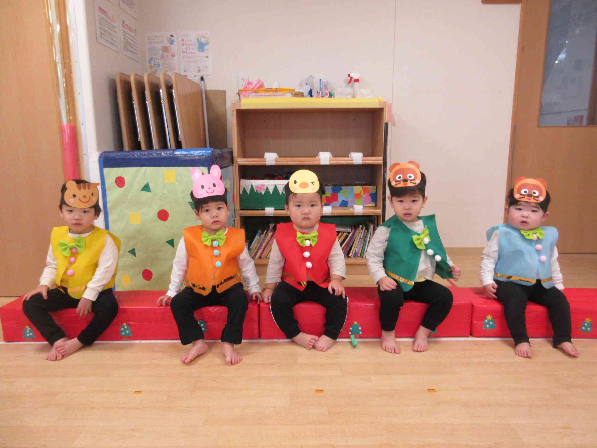 あわてんぼうのクリスマスお楽しみ会（1歳児クラス）