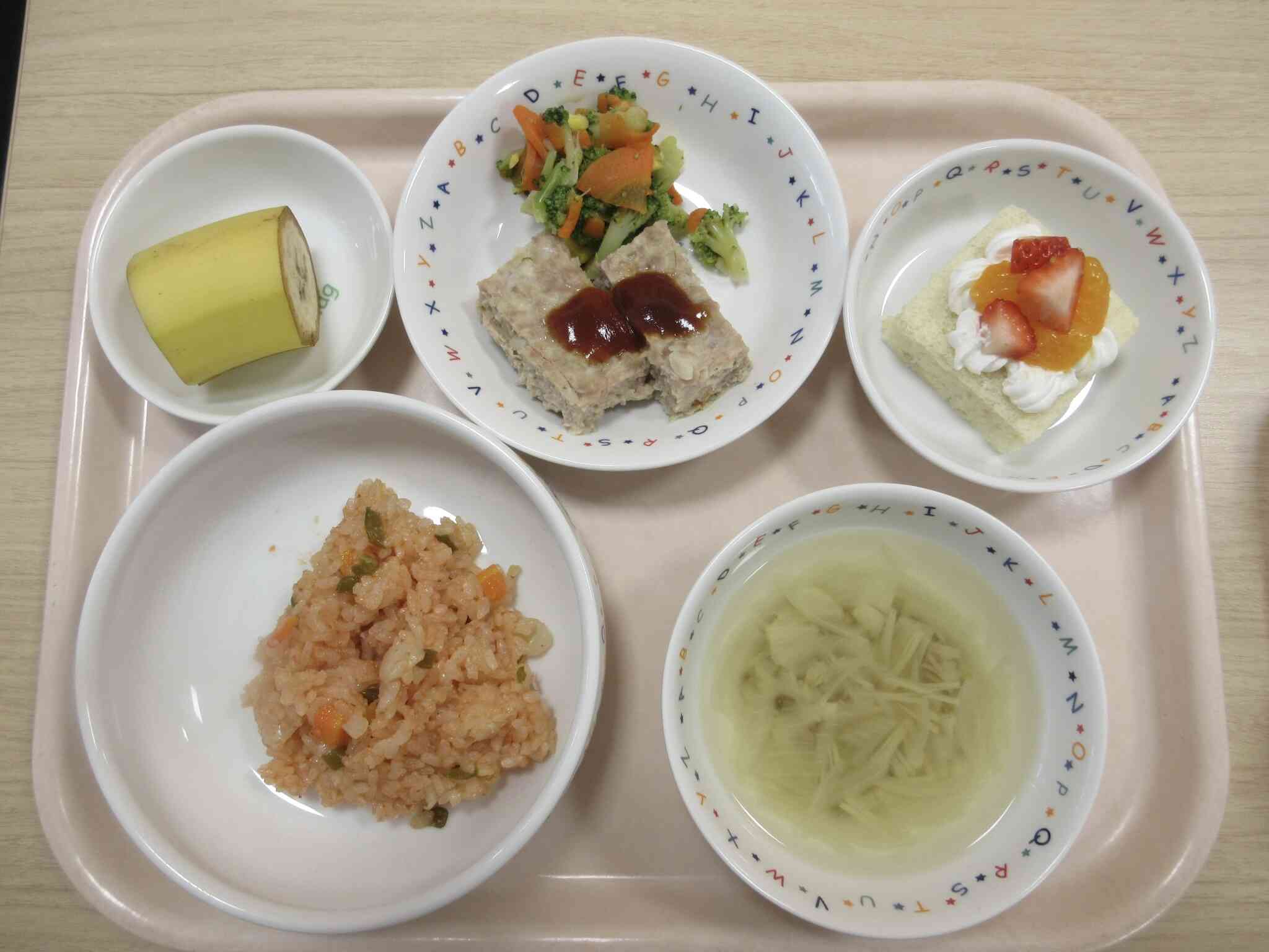 ～お誕生会給食～