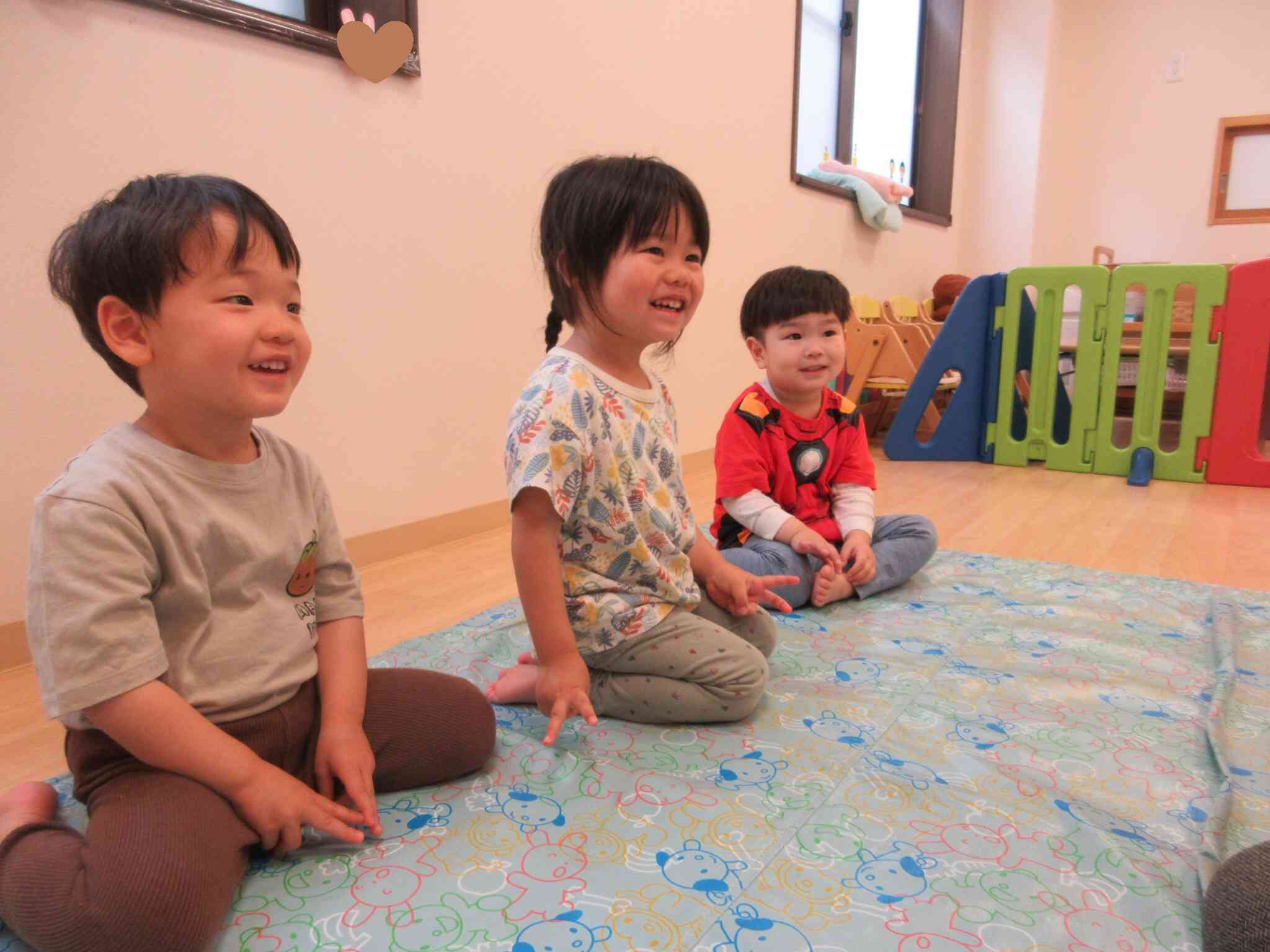 2歳児クラスの英語教室