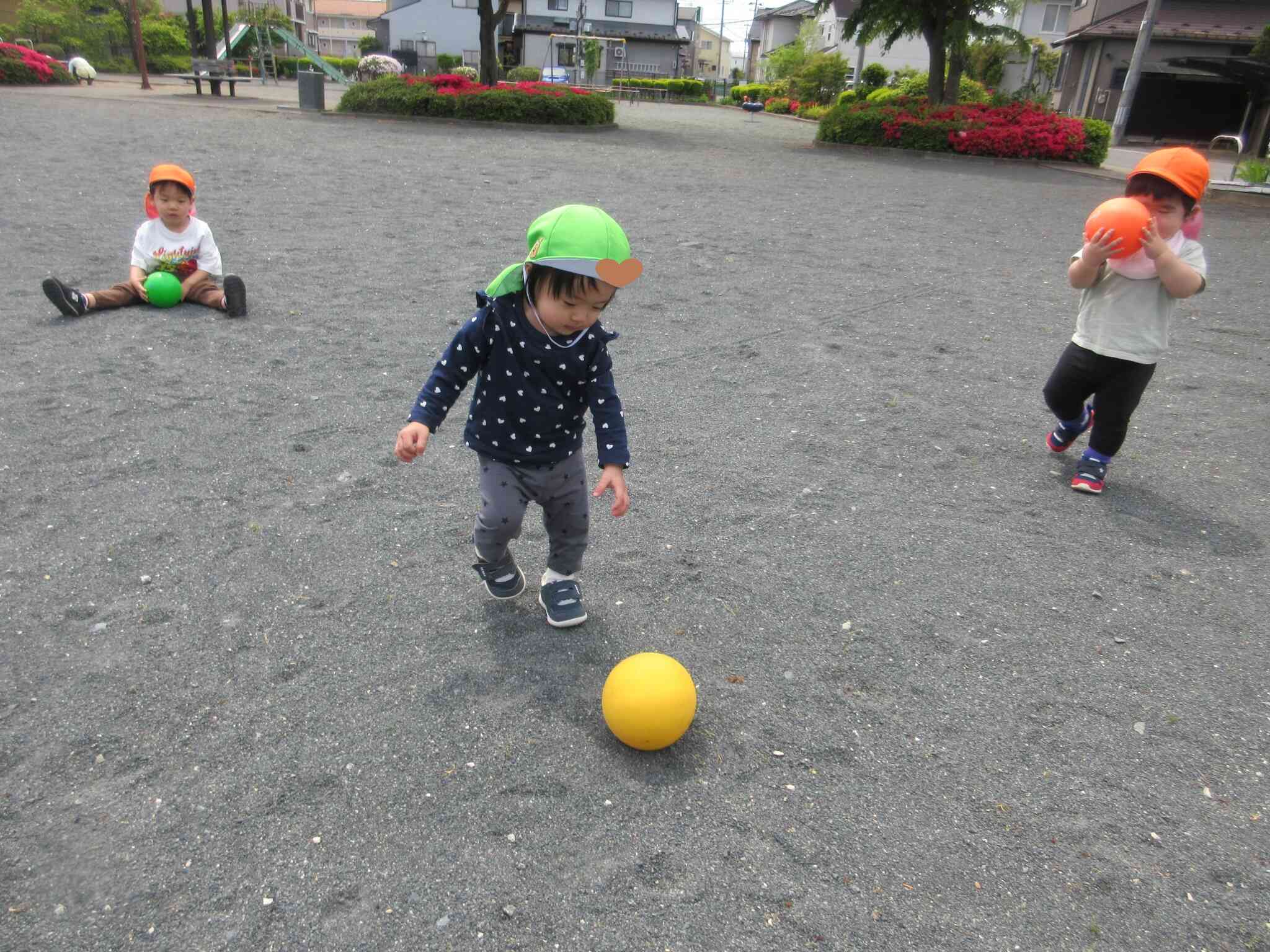 ボールがお気に入り
