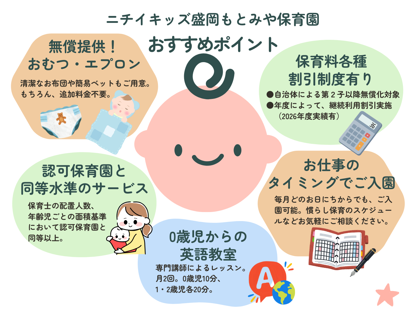 良いところいっぱいの企業主導型保育園。