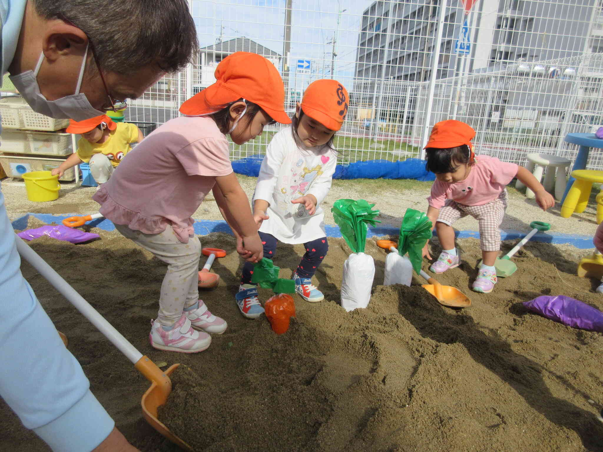 お外で遊んでみよう！