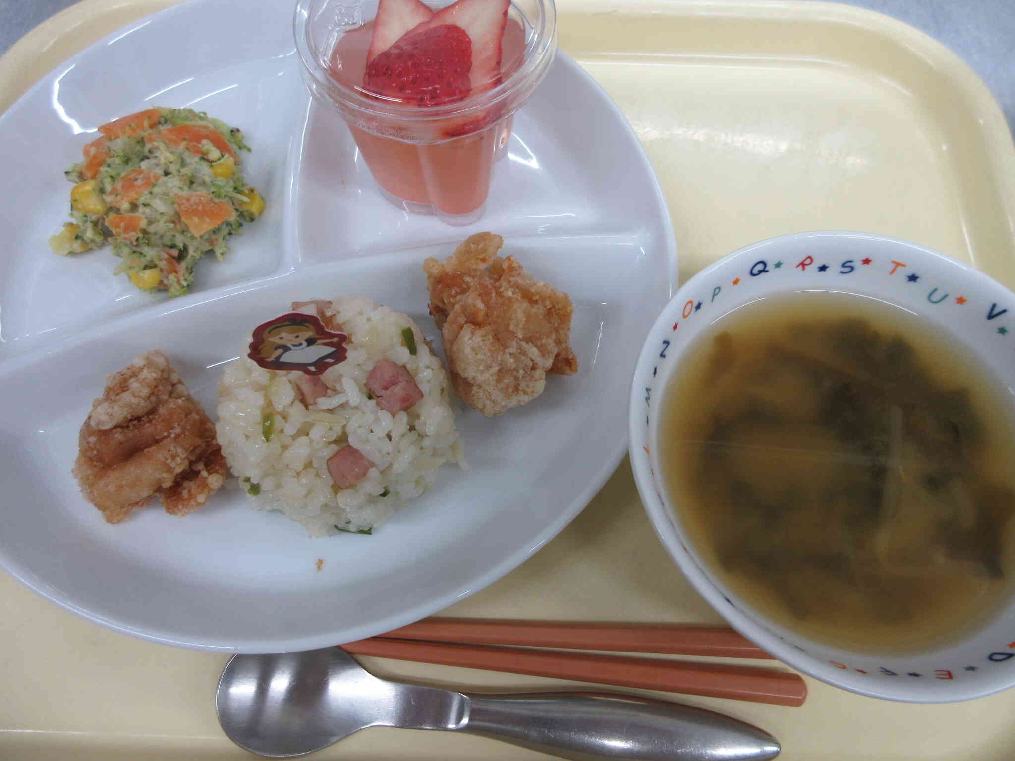 きりん組リクエスト給食