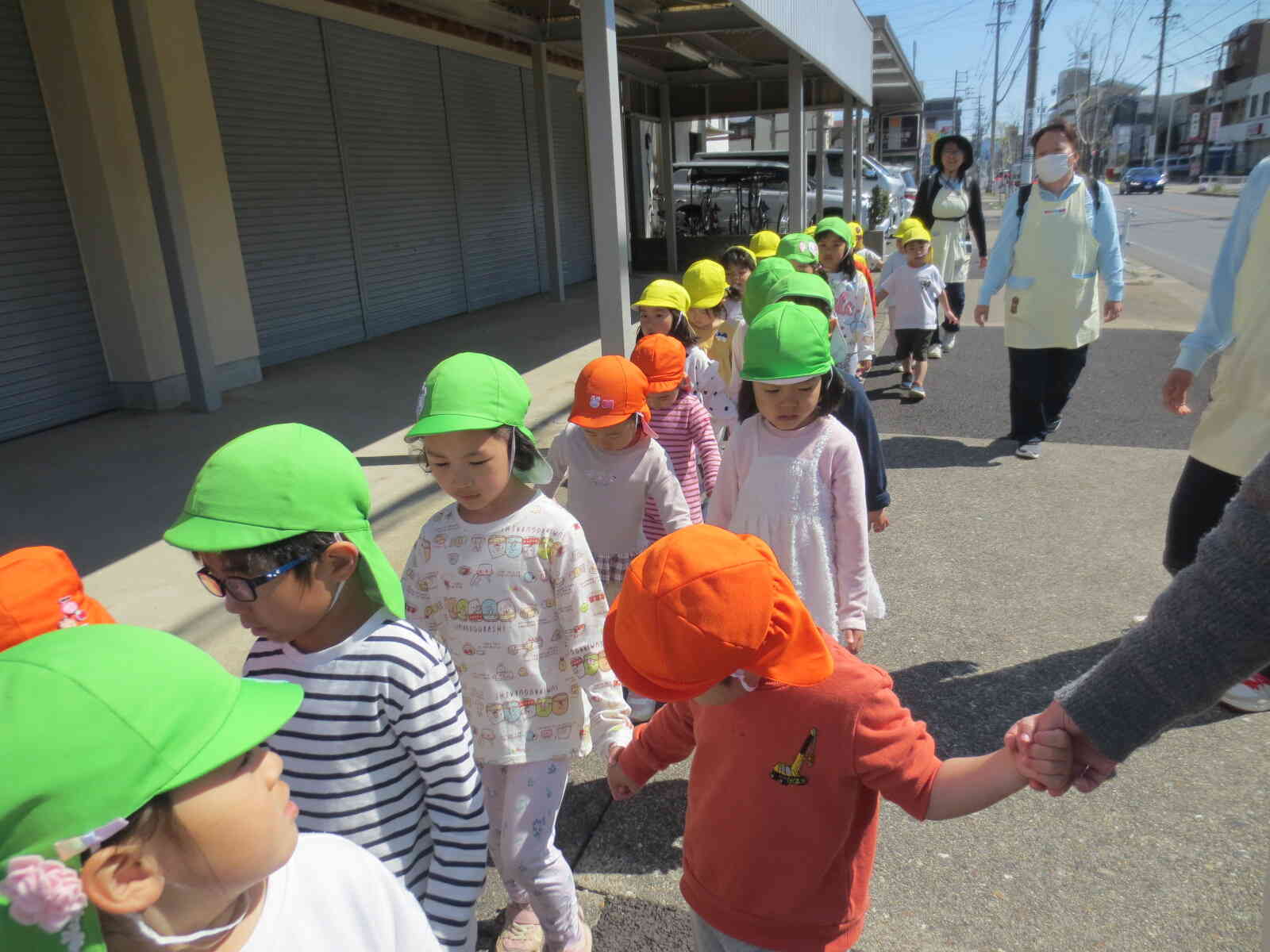 幼児組合同散歩！