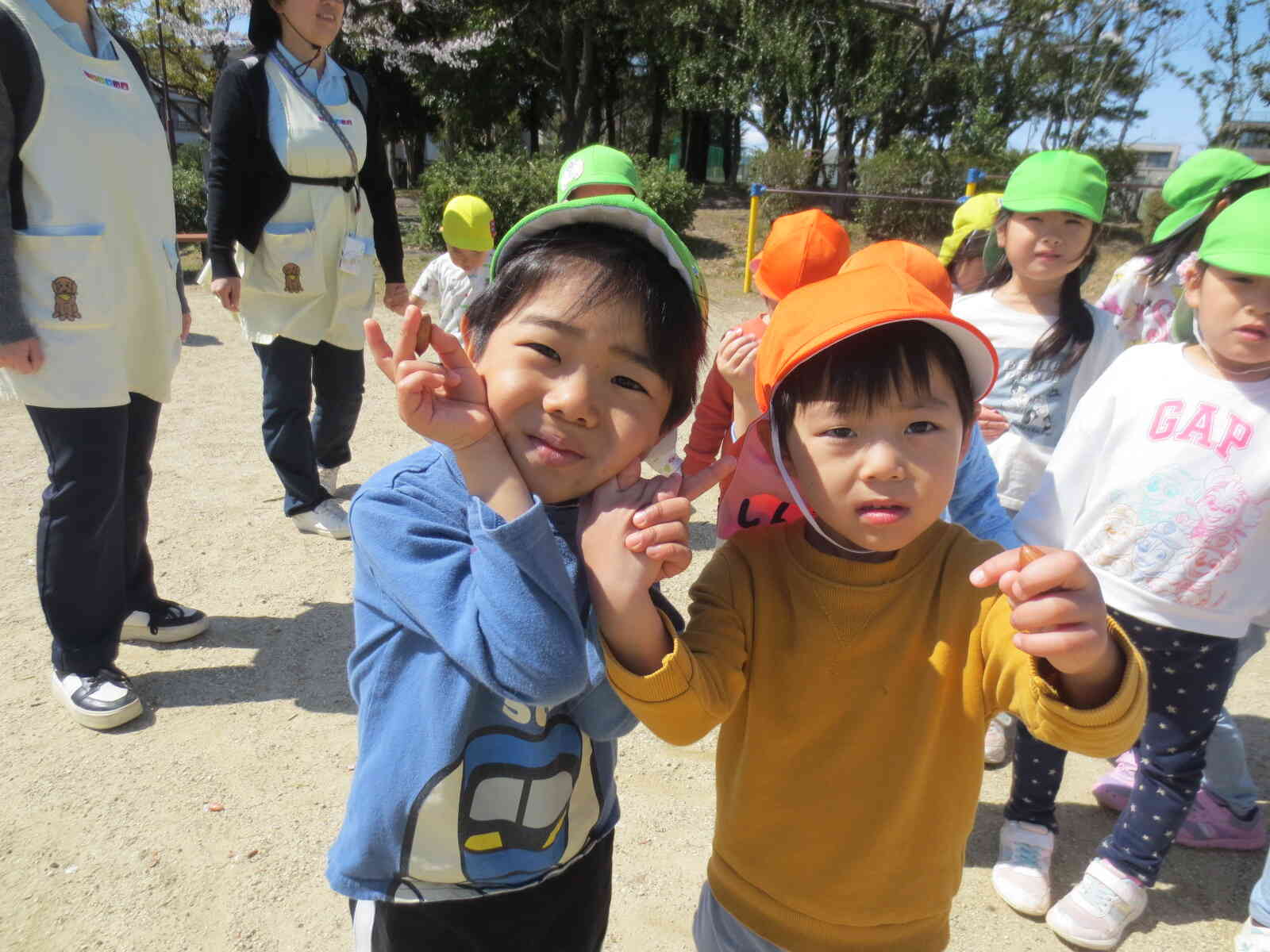 ペアの子と一緒に・・・