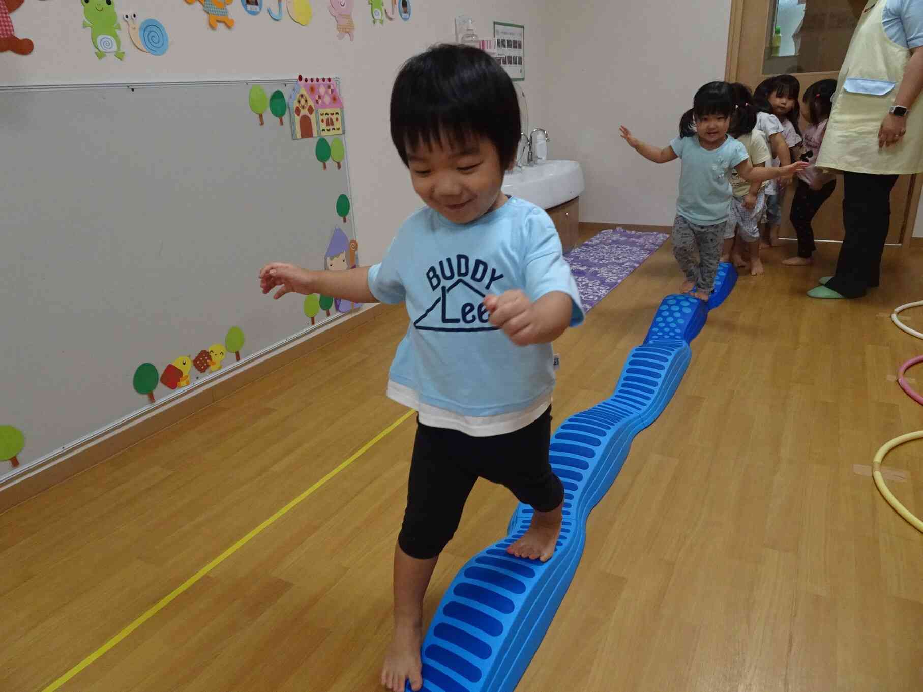落ちないように・・・