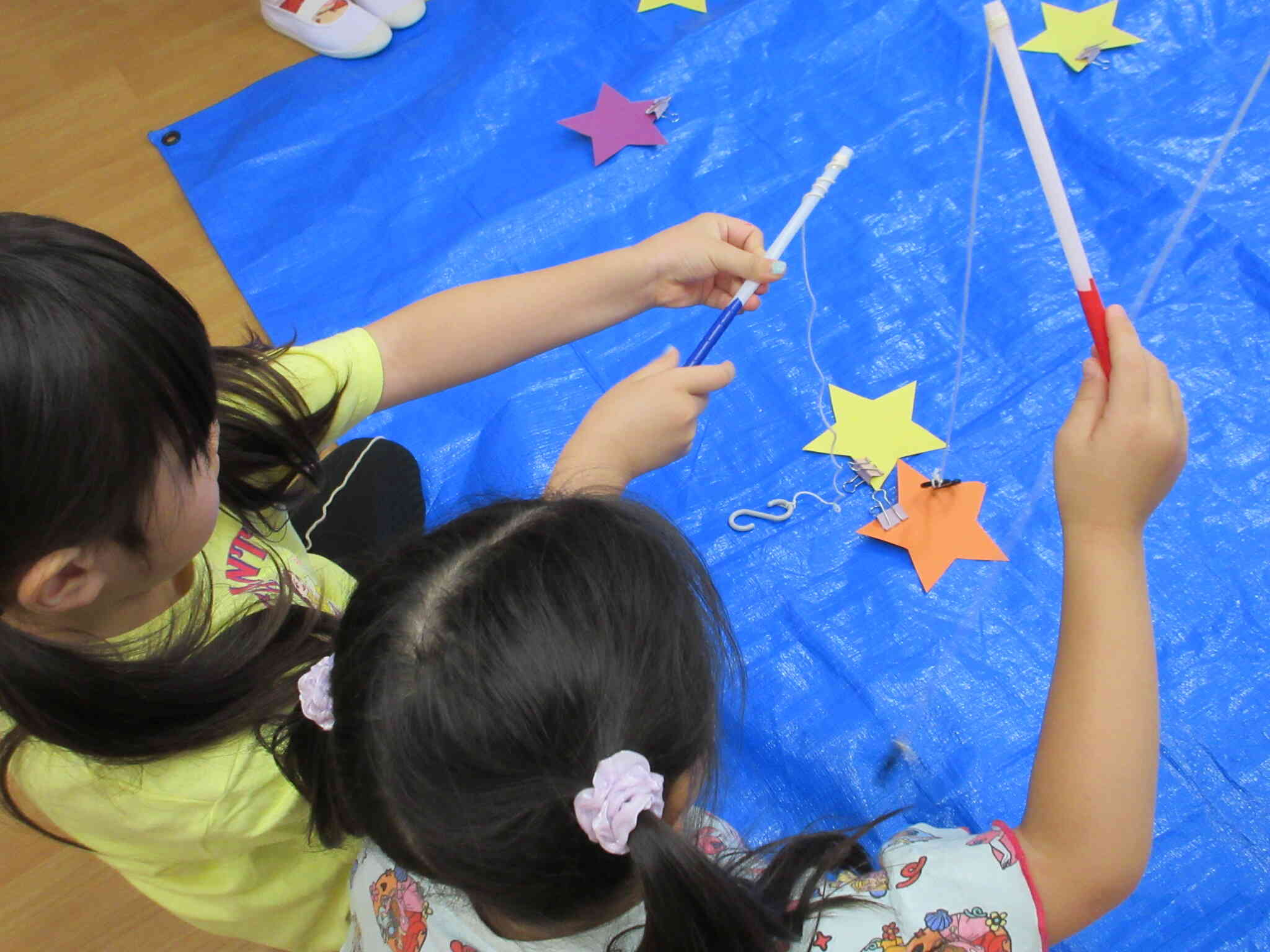 好きな色の星に狙いを定めて全集中！！！