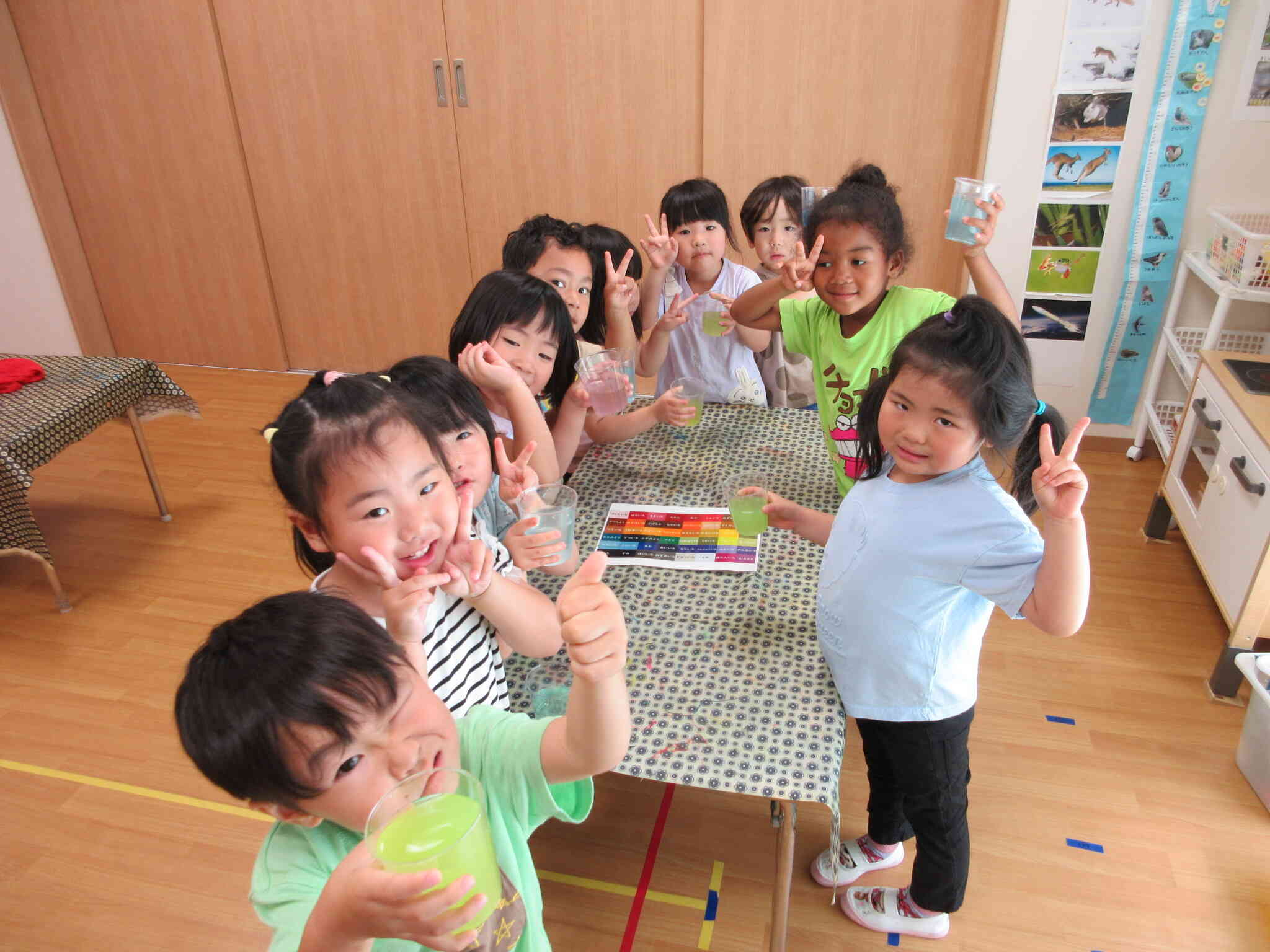 みんなでかんぱーい！