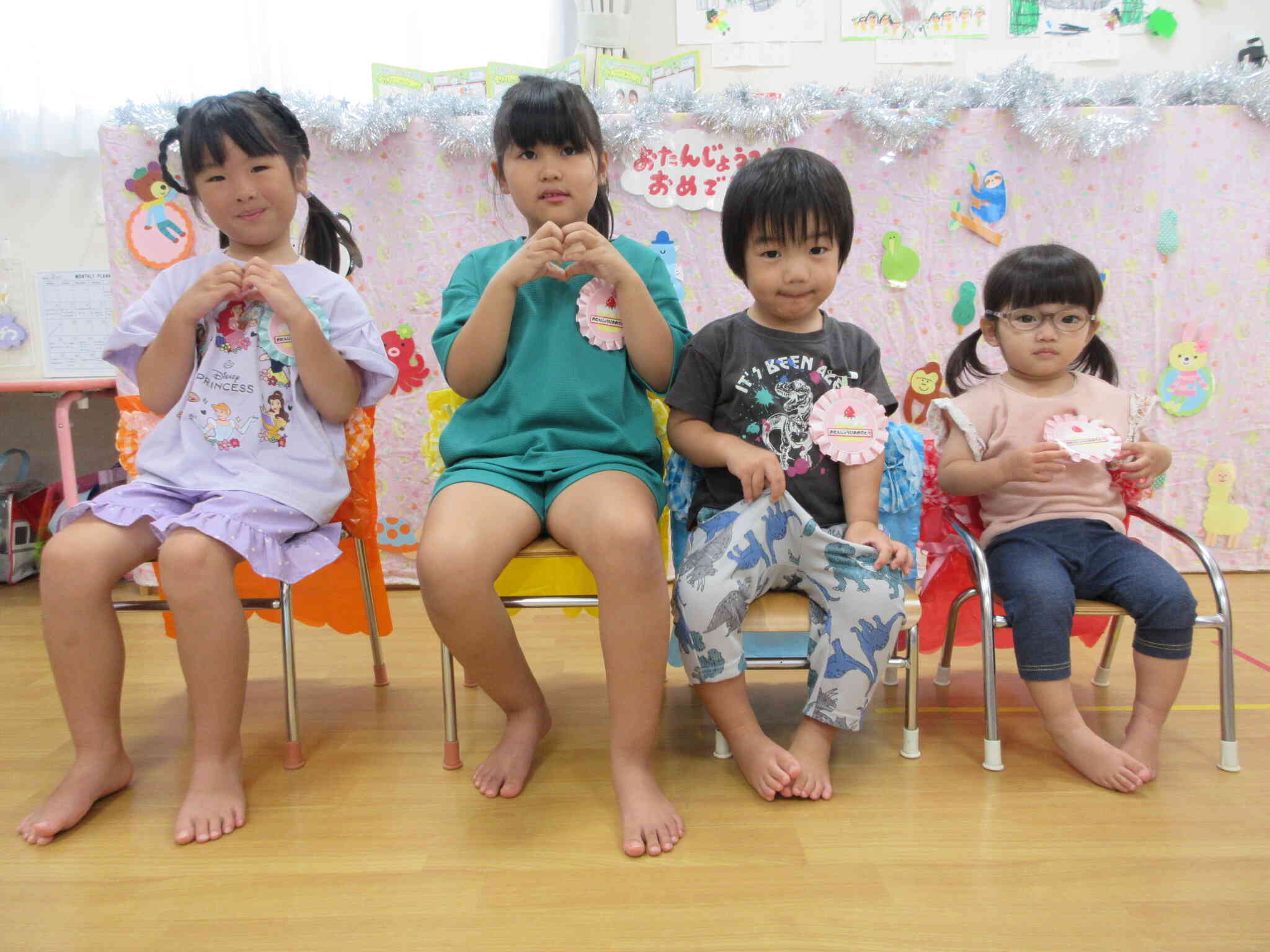 8月うまれのおたんじょうび会