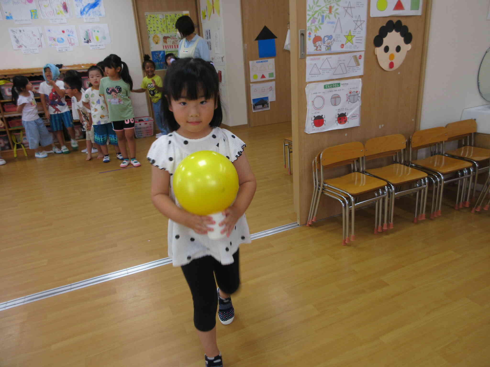 落とさないようにそーっとね！