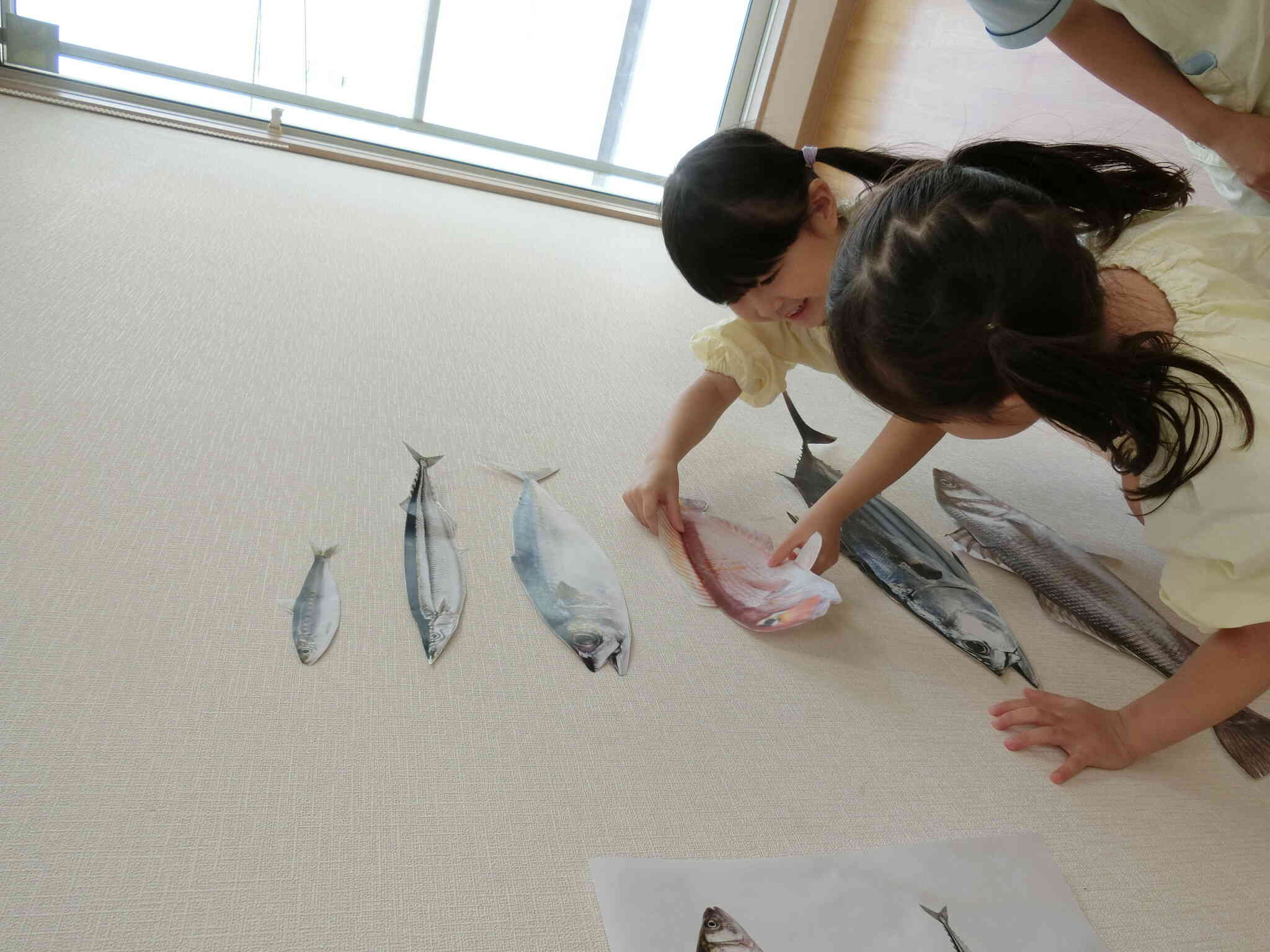 りす組　秋のお魚といえば・・・？