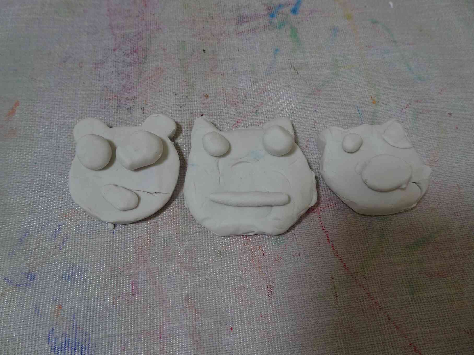 可愛い動物たちの完成！