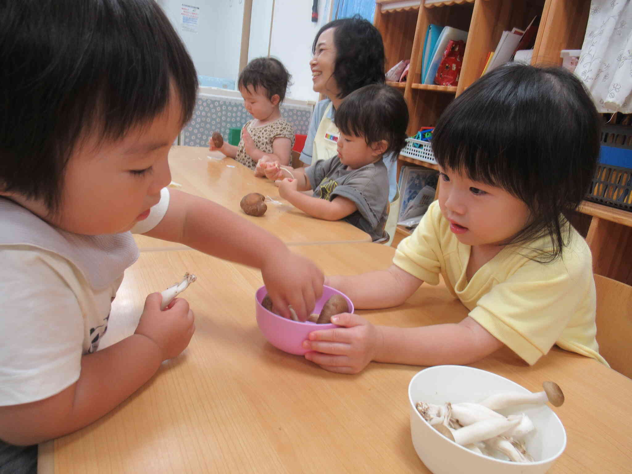 お友だちにも「はいどーぞ!」