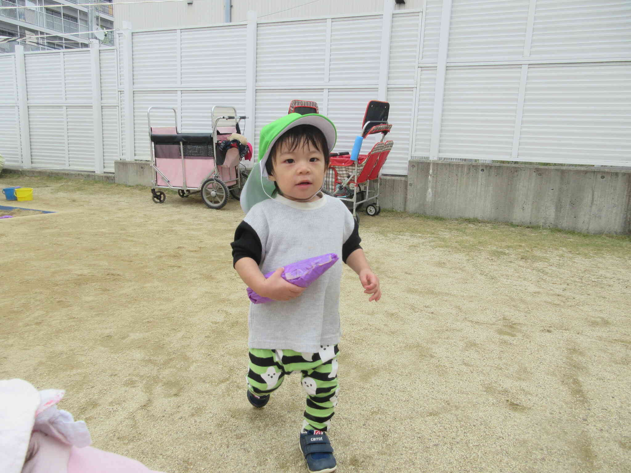 どこへ行くにもお芋と一緒！！