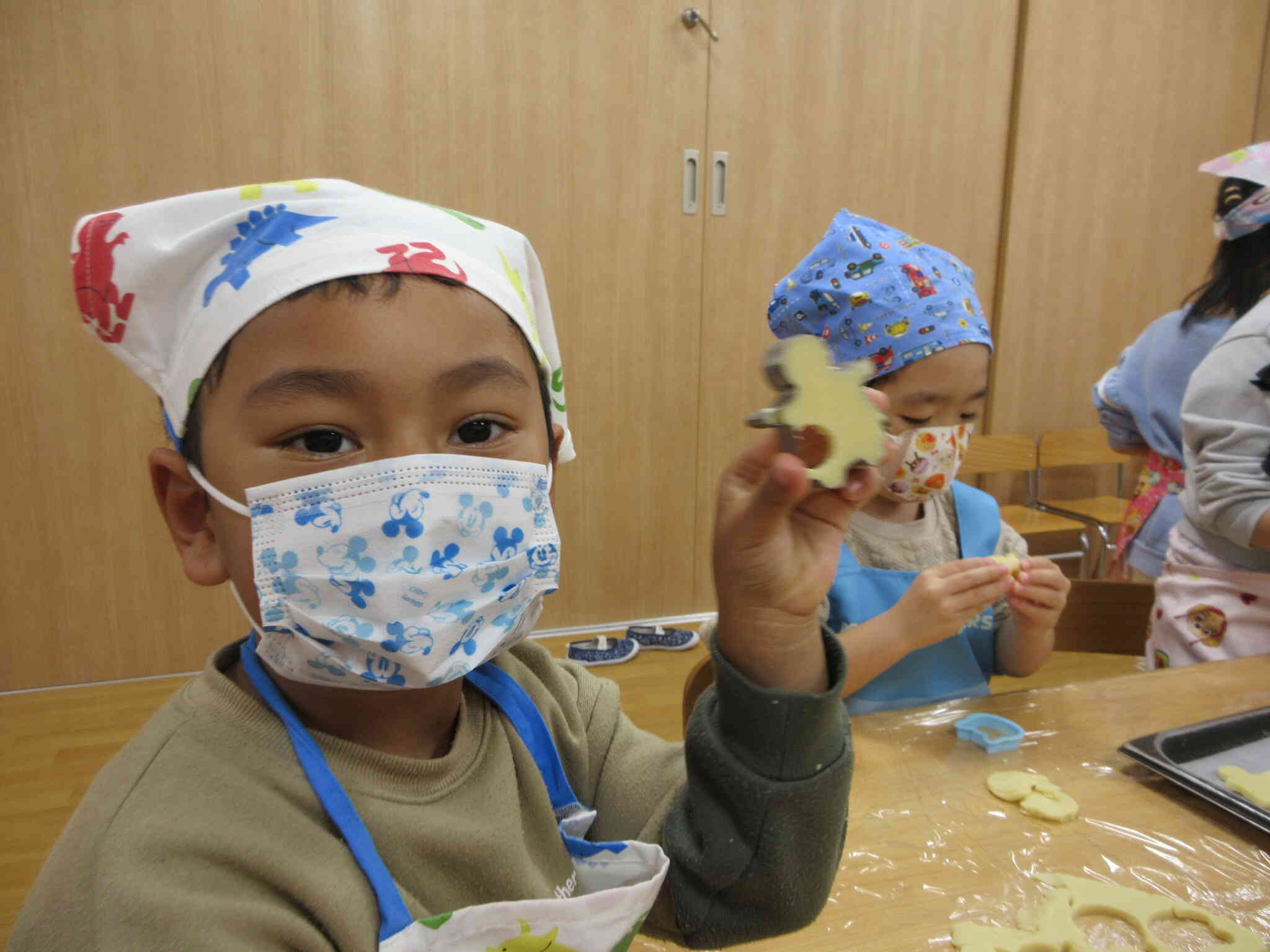 クッキー作り楽しいよ！