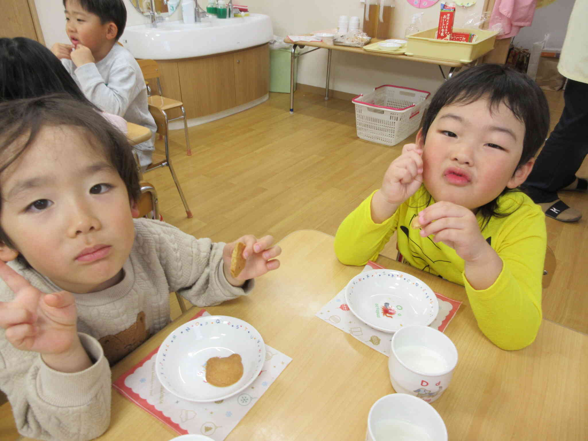 サクサクでおいしいな！