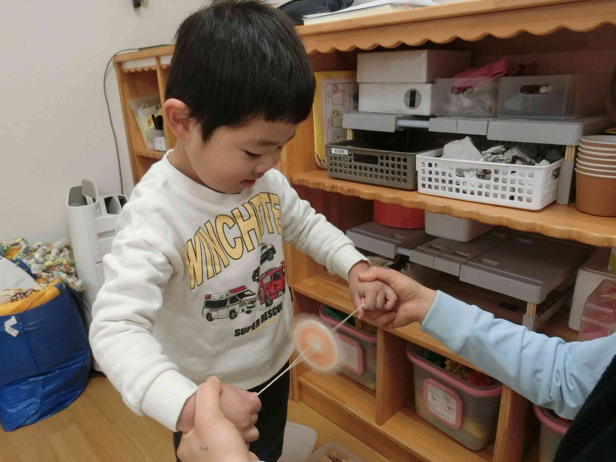 先生と一緒に！ぶんぶんぶーん！