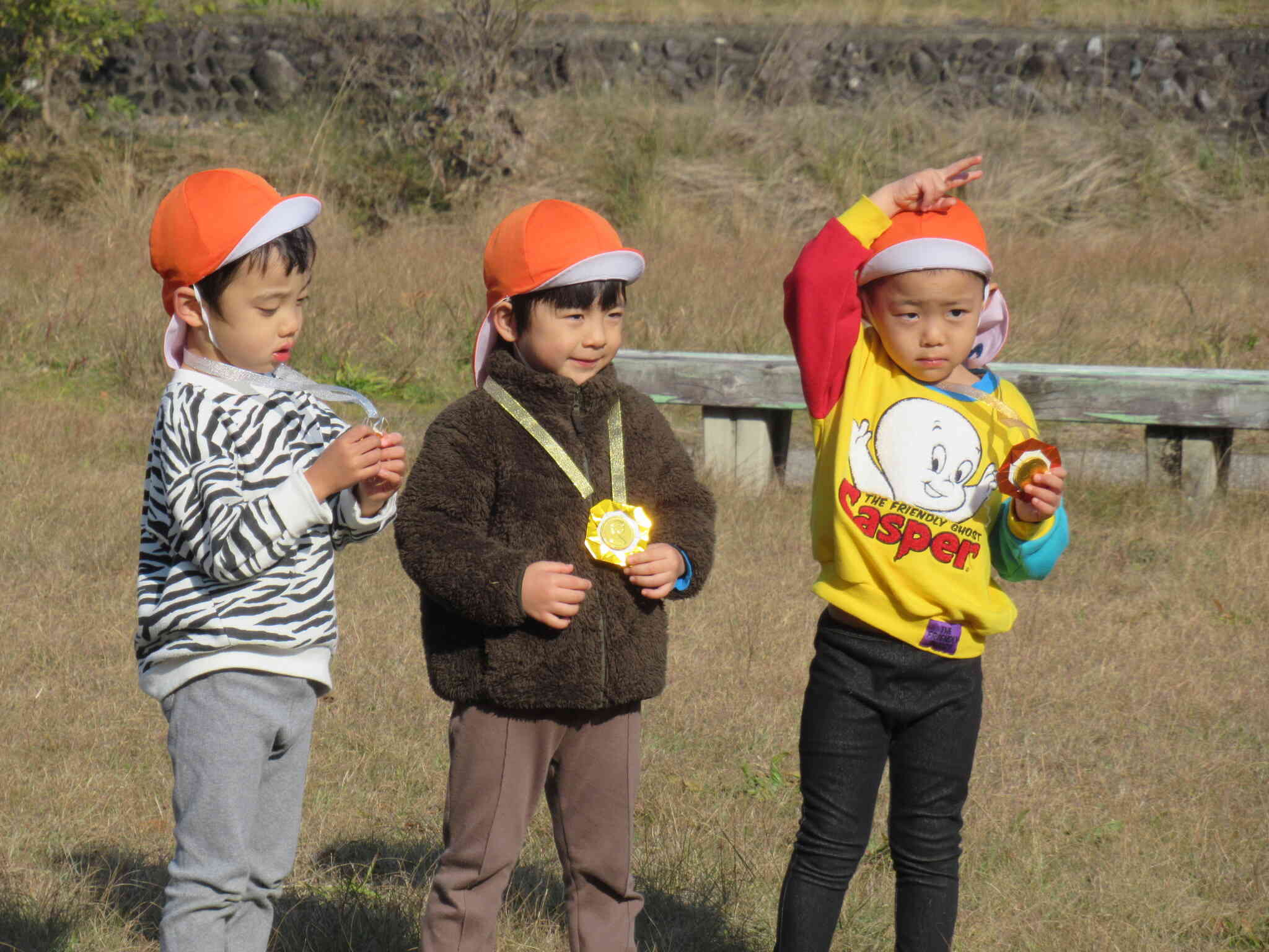 年少クラスのお友だちです。今回、初の３位入賞のお友だちも・・・