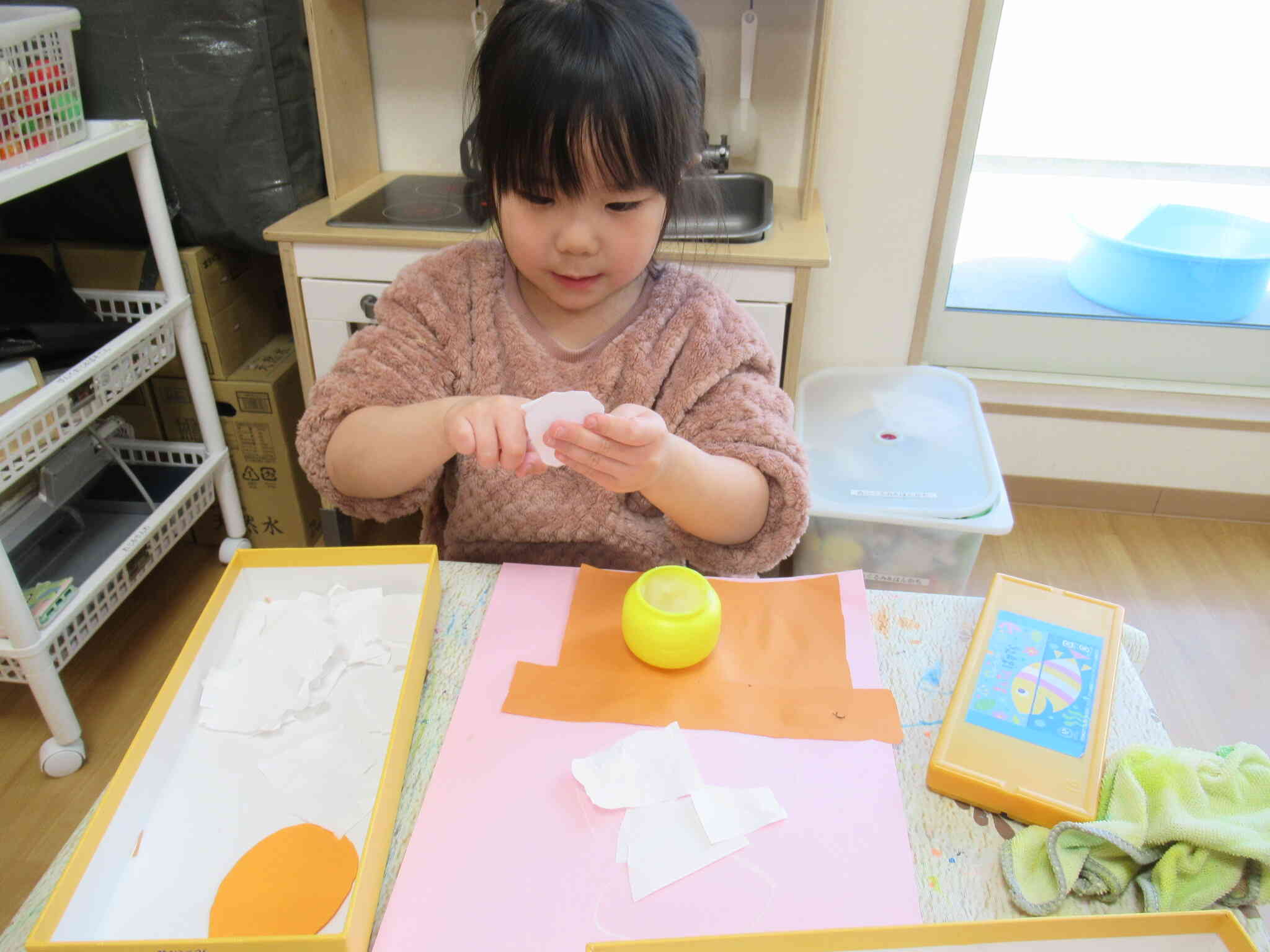 次はお餅の部分を作るよ～