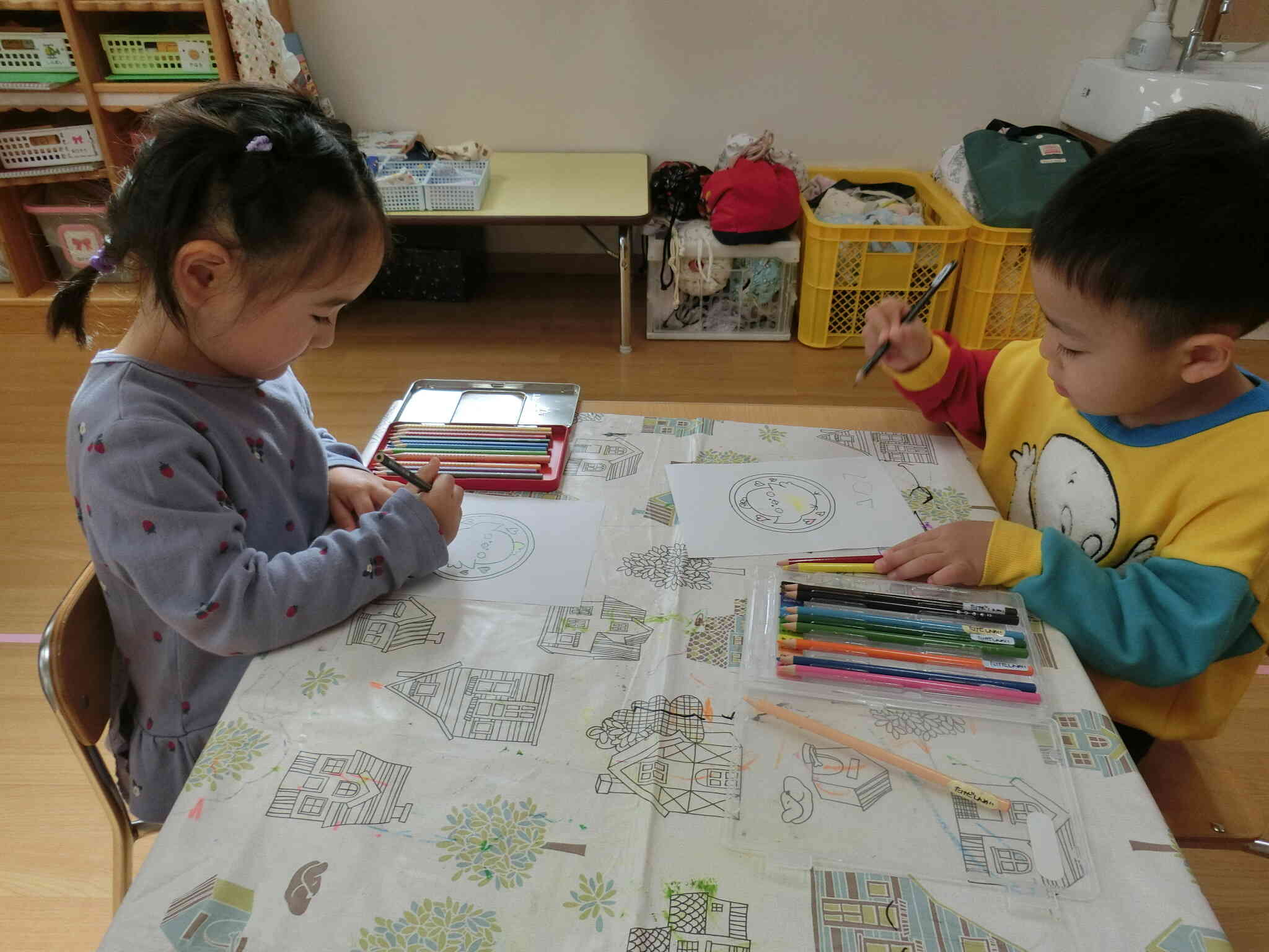 劇遊びのお面を作ろう！