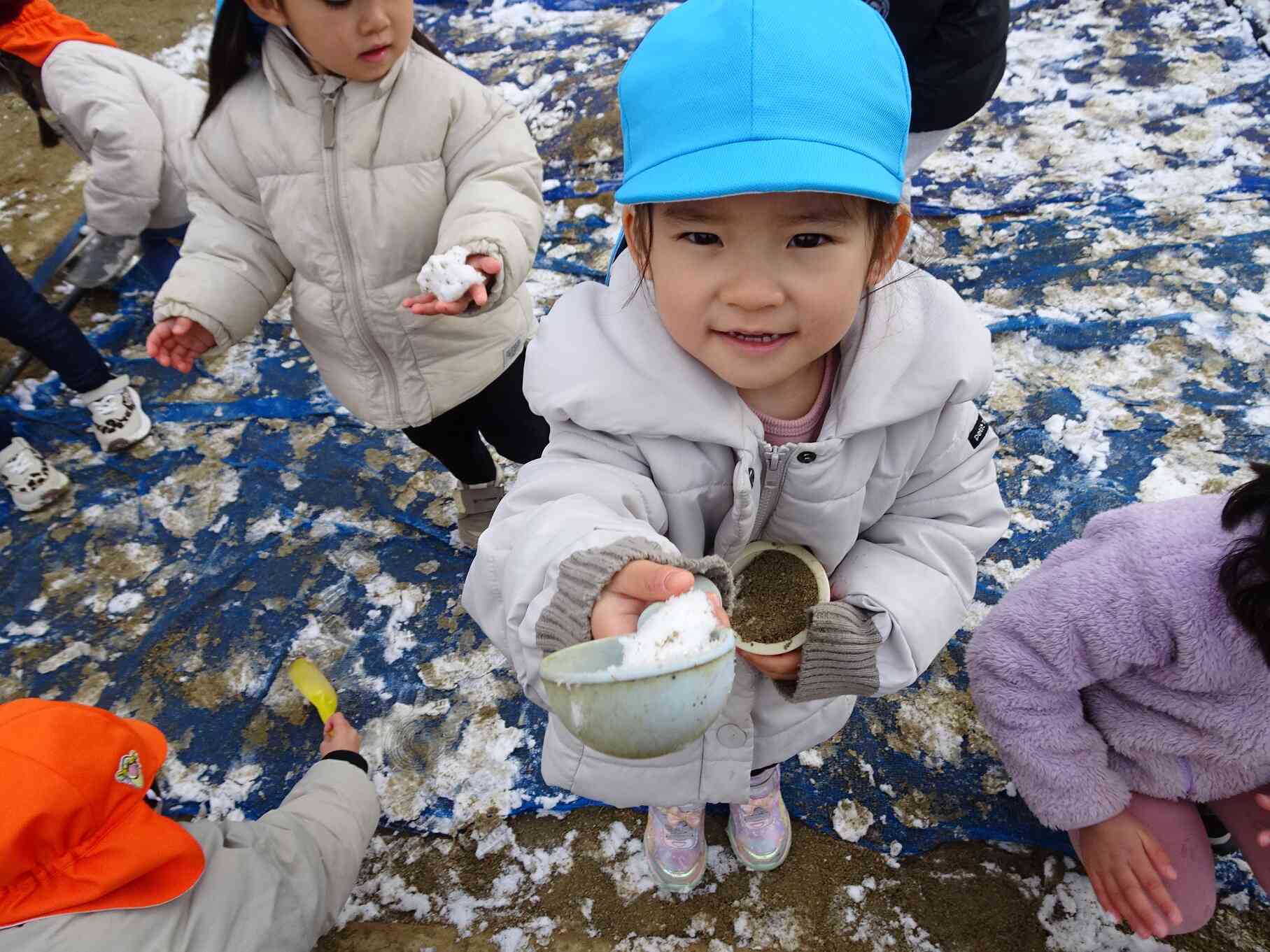 うさぎ組　雪遊び