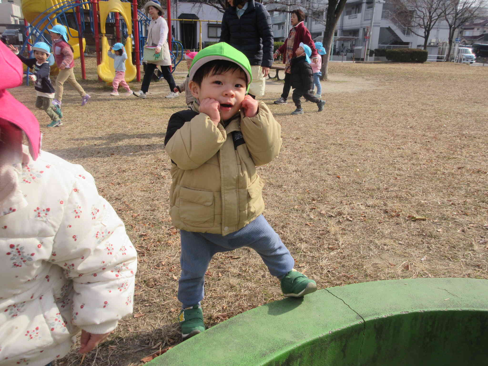 カメラを向けると！？