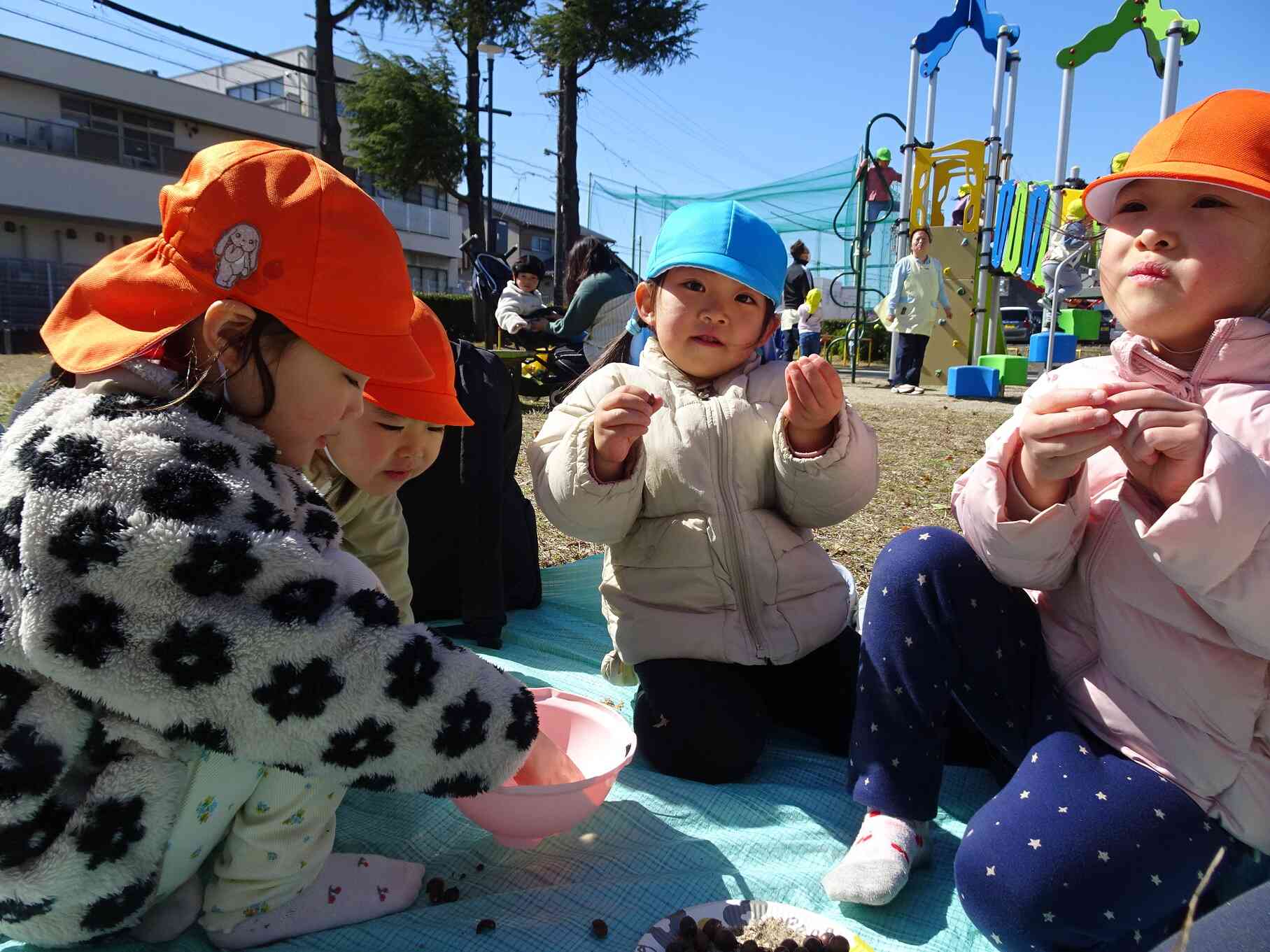 うさぎ組　りす組さんと交流！