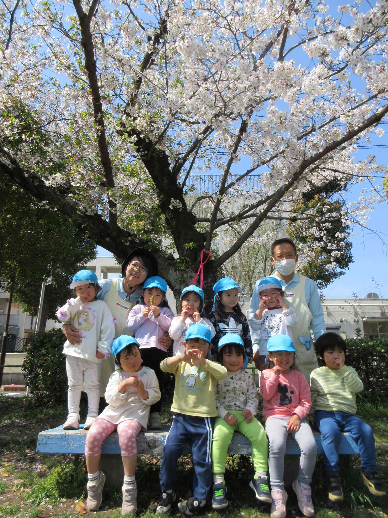 幼児クラスに進級し、やる気満々のりすぐみさんです。