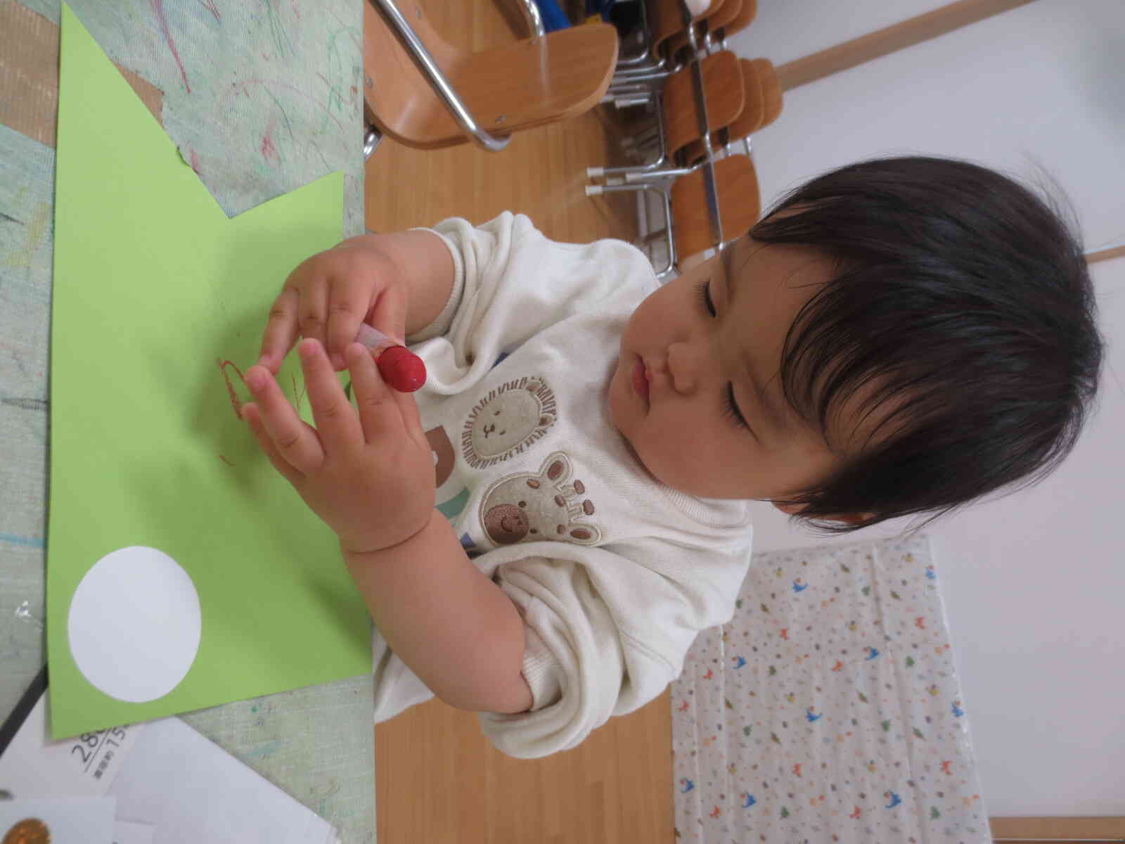 あひる組　制作の様子