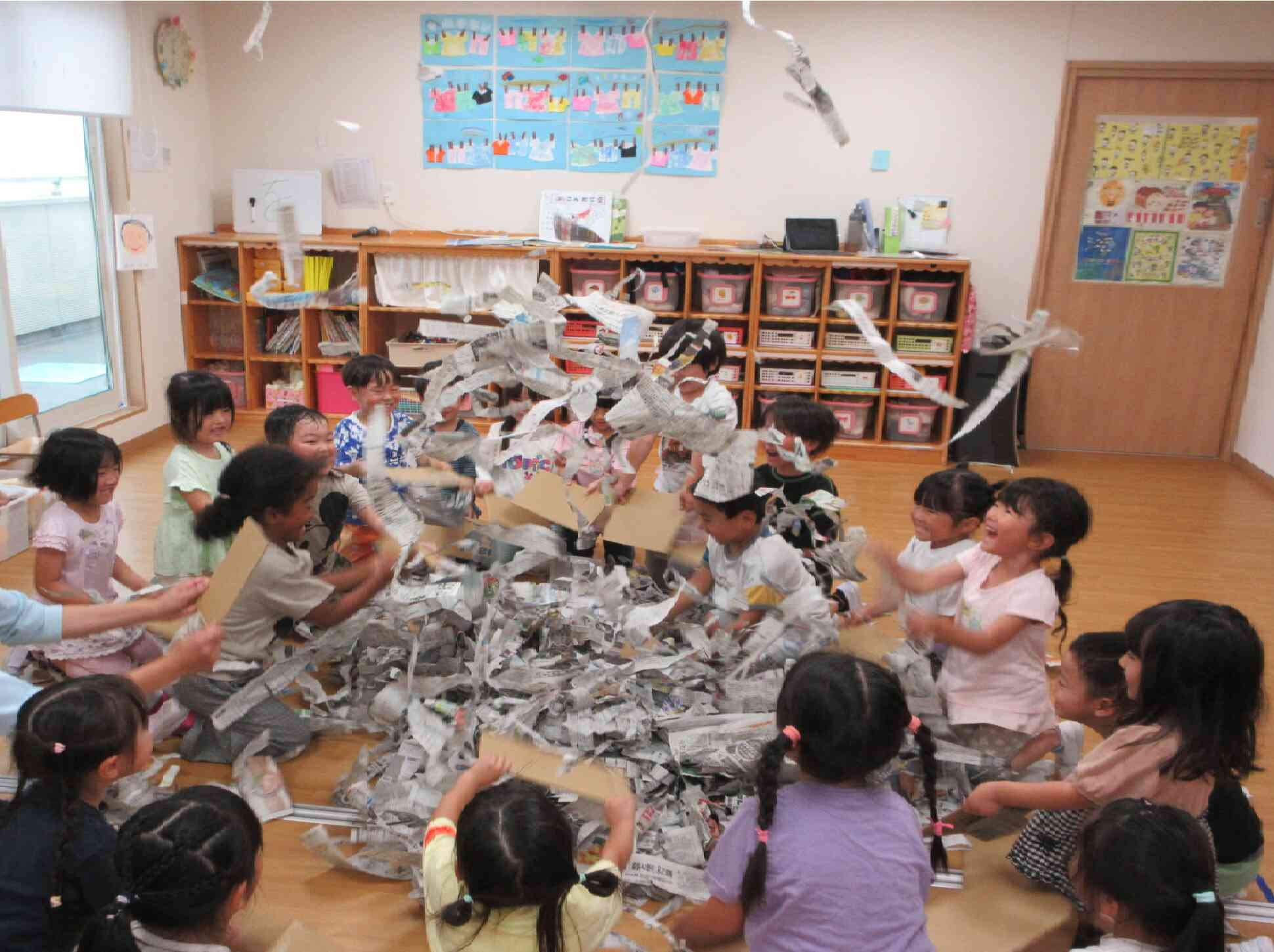 新聞で雨作り