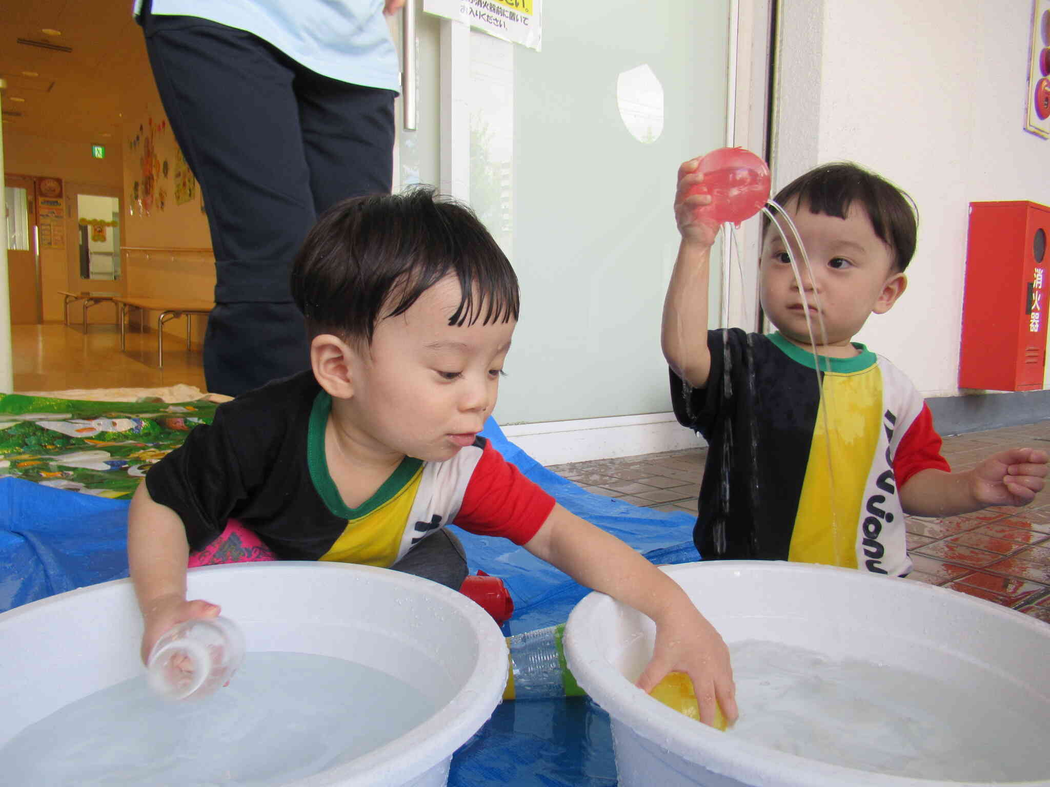 のんびり水あそび