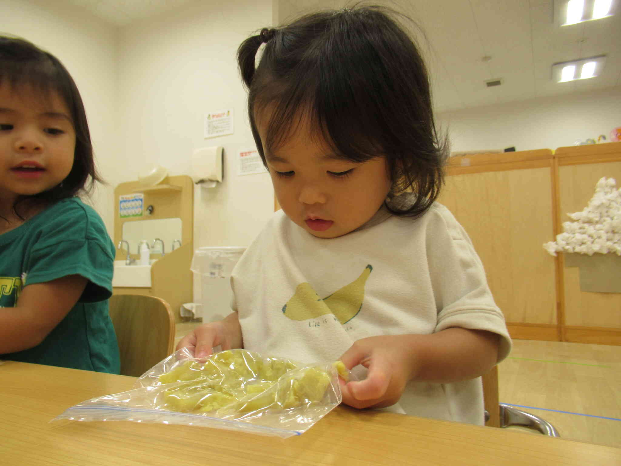 力を入れてつぶすのは、なかなか大変だったようです！