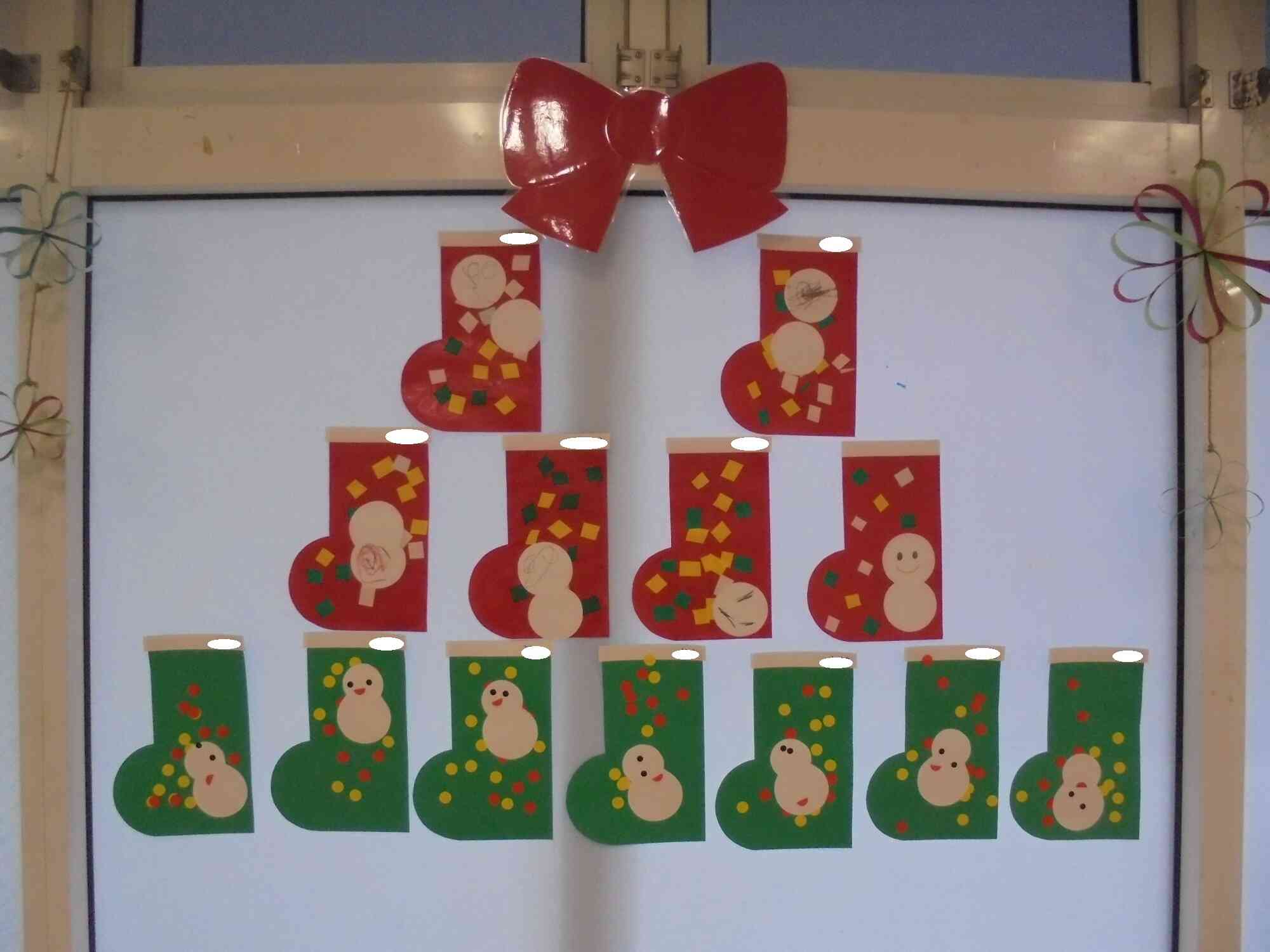 今月の製作・クリスマスブーツ