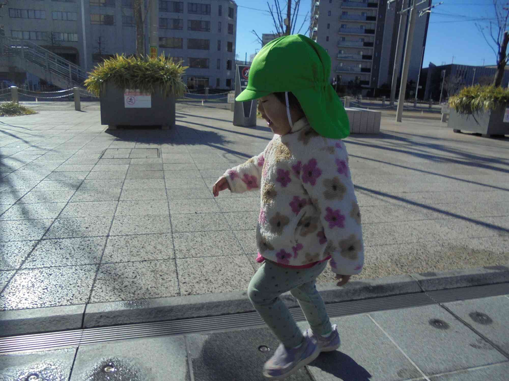 晴れた日のお散歩、ポカポカあったかくて気持ちよさそうですね♪