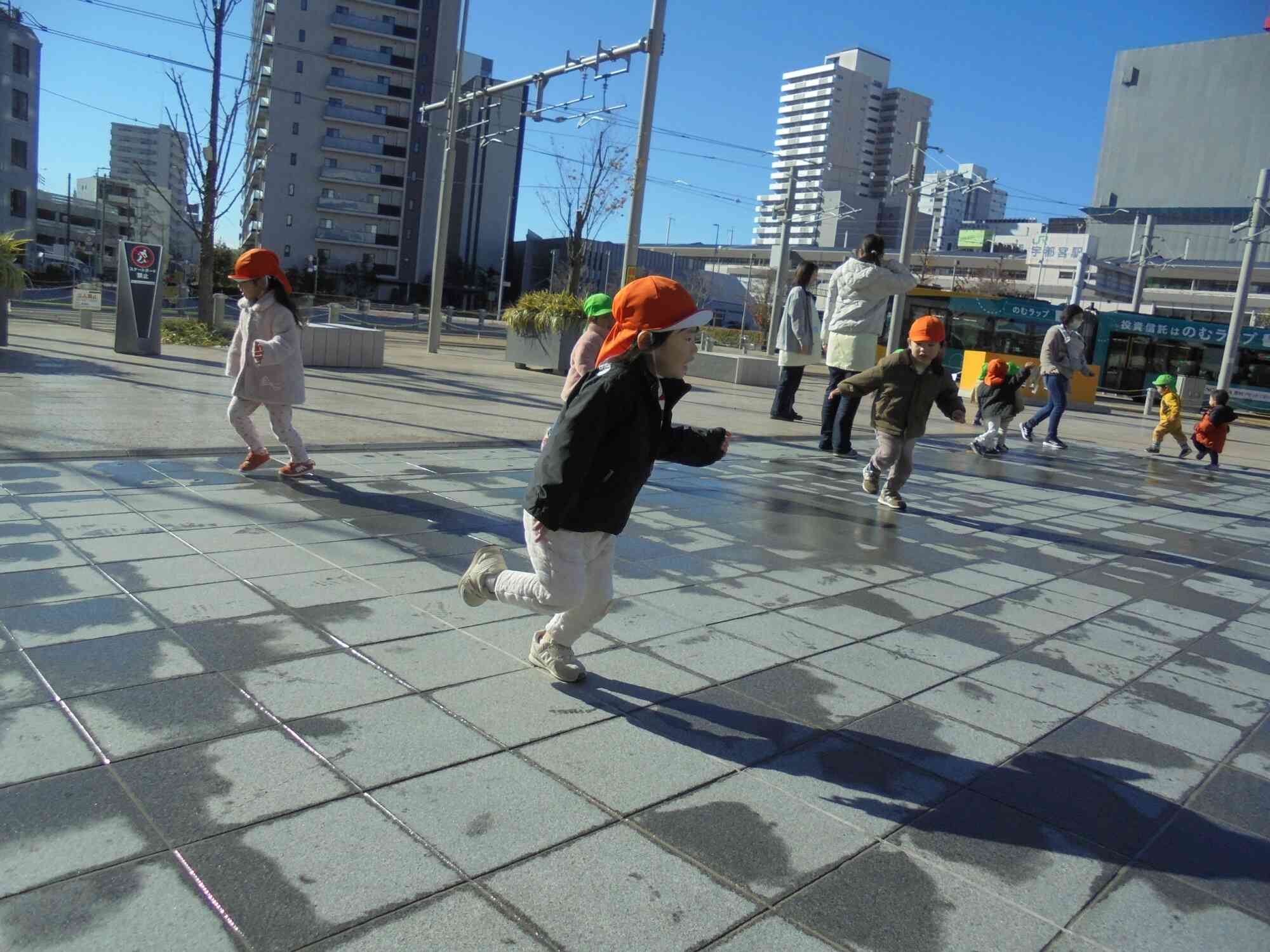 のびのびあそべるよ♪