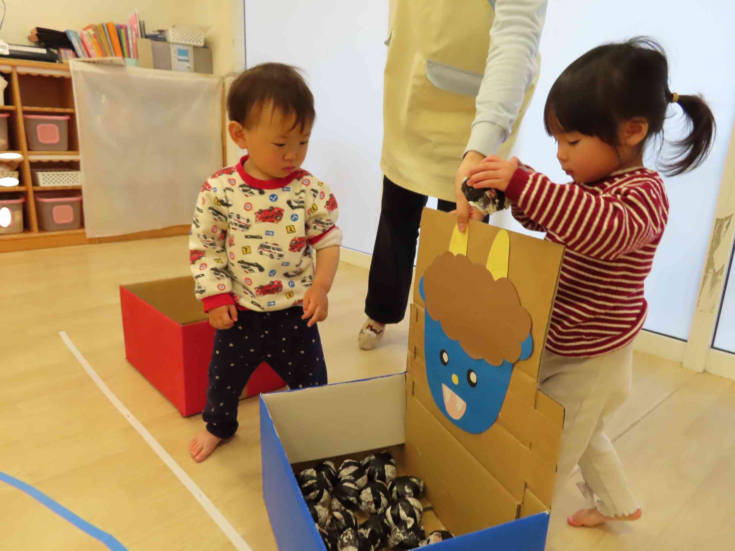 節分会ではゲームを楽しみました♪